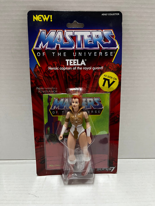 Teela action figure 2018 Super7 Masters Of The Universe MOTU MOC