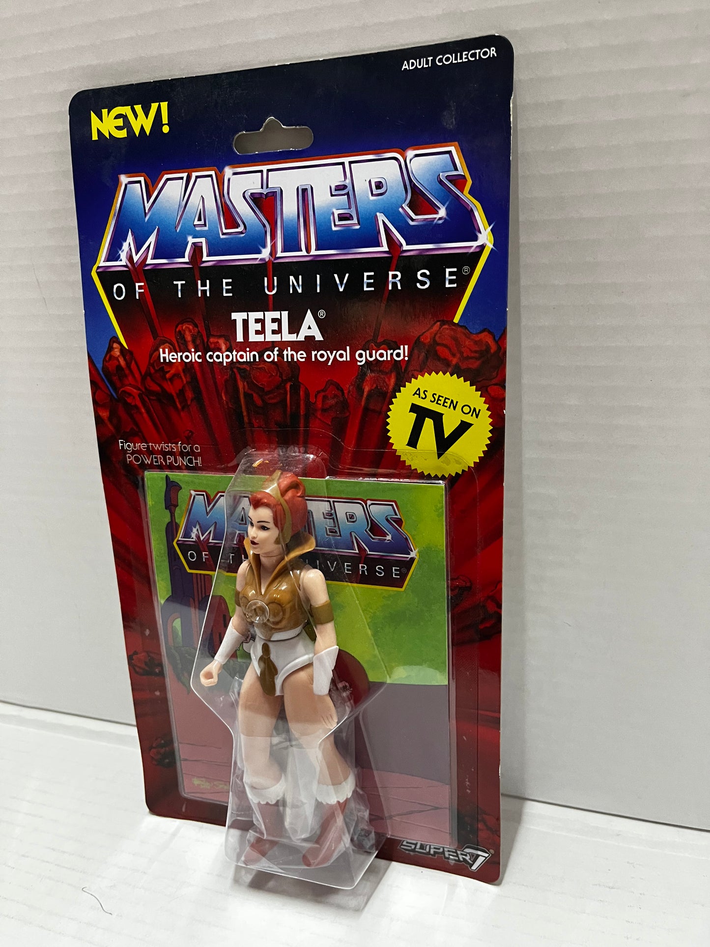 Teela action figure 2018 Super7 Masters Of The Universe MOTU MOC