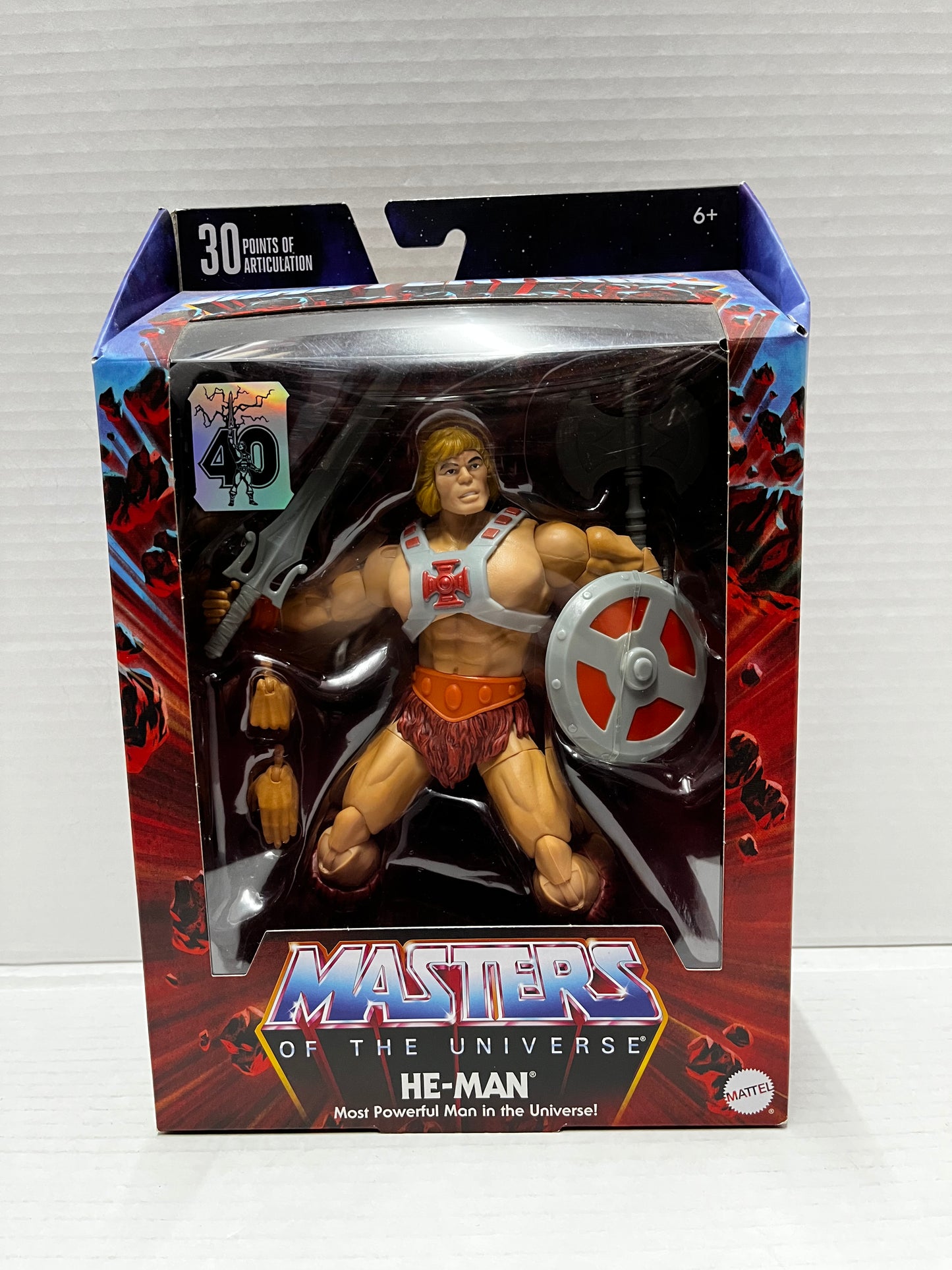 Masters Of The Universe HE-MAN 40th Anniversary Figure