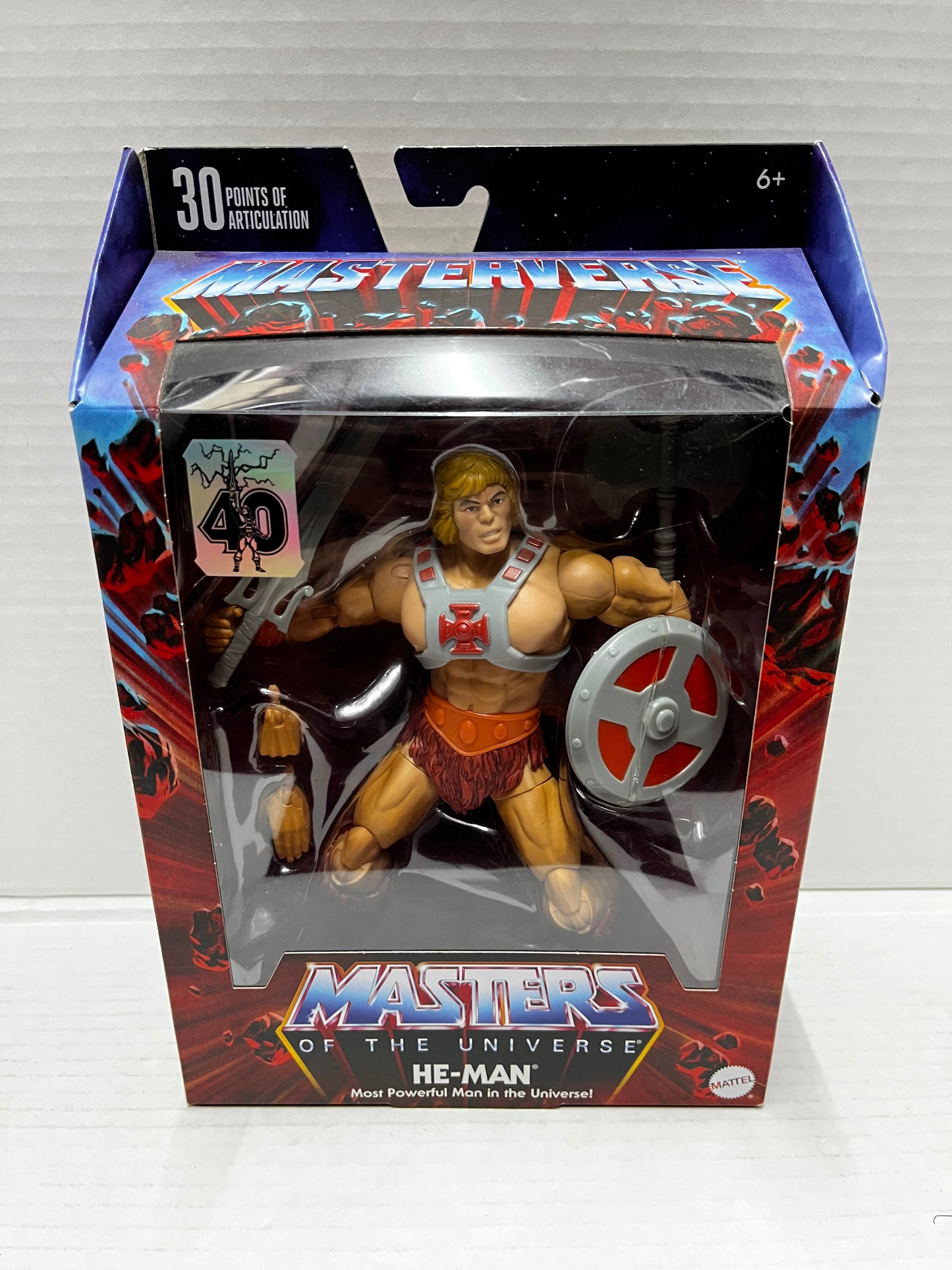 Masters Of The Universe HE-MAN 40th Anniversary Figure
