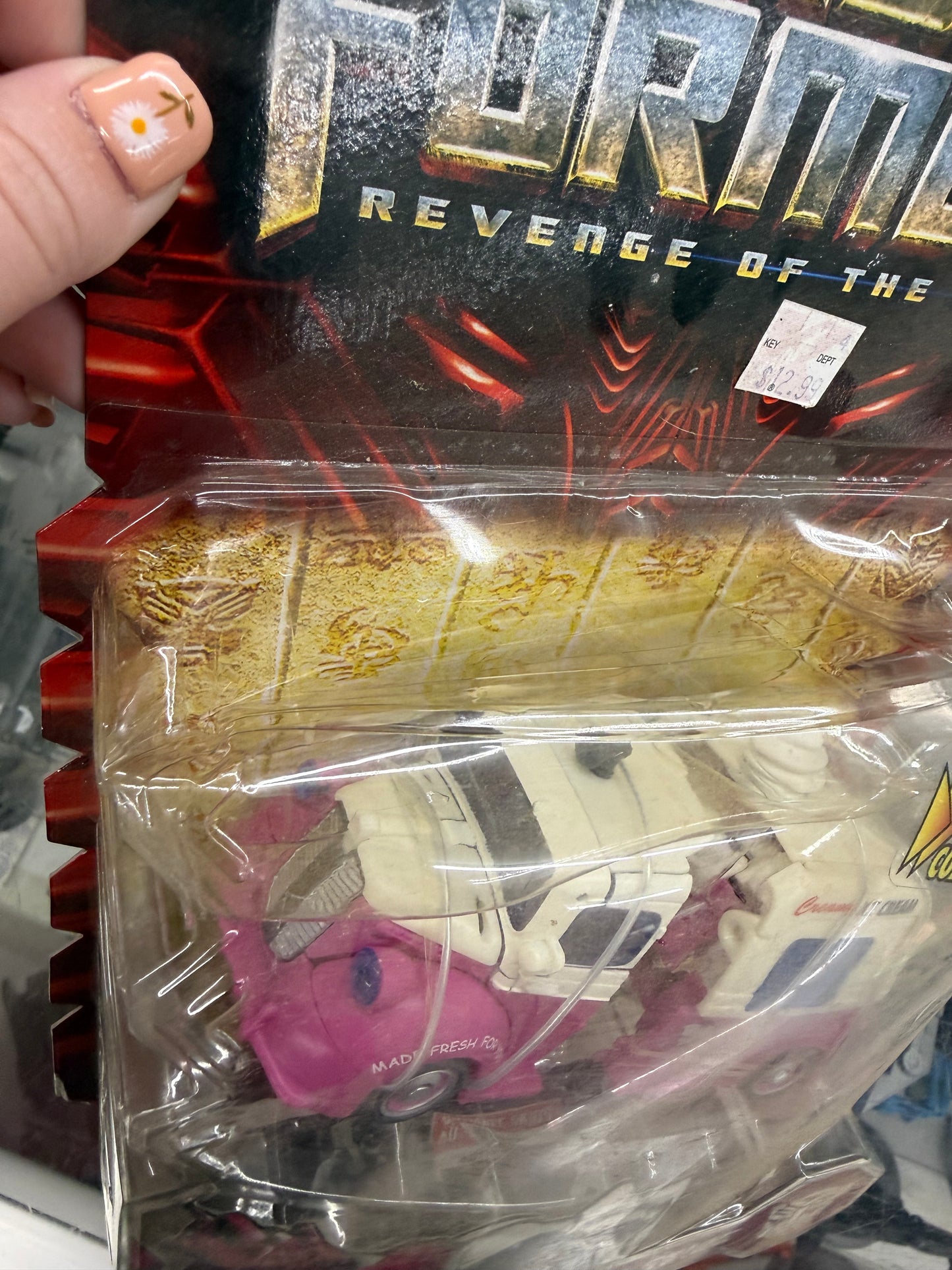 TRANSFORMERS REVENGE OF FALLEN AUTOBOT SKIDS MUDFLAP ICE CREAM TRUCK NEW IN BOX
