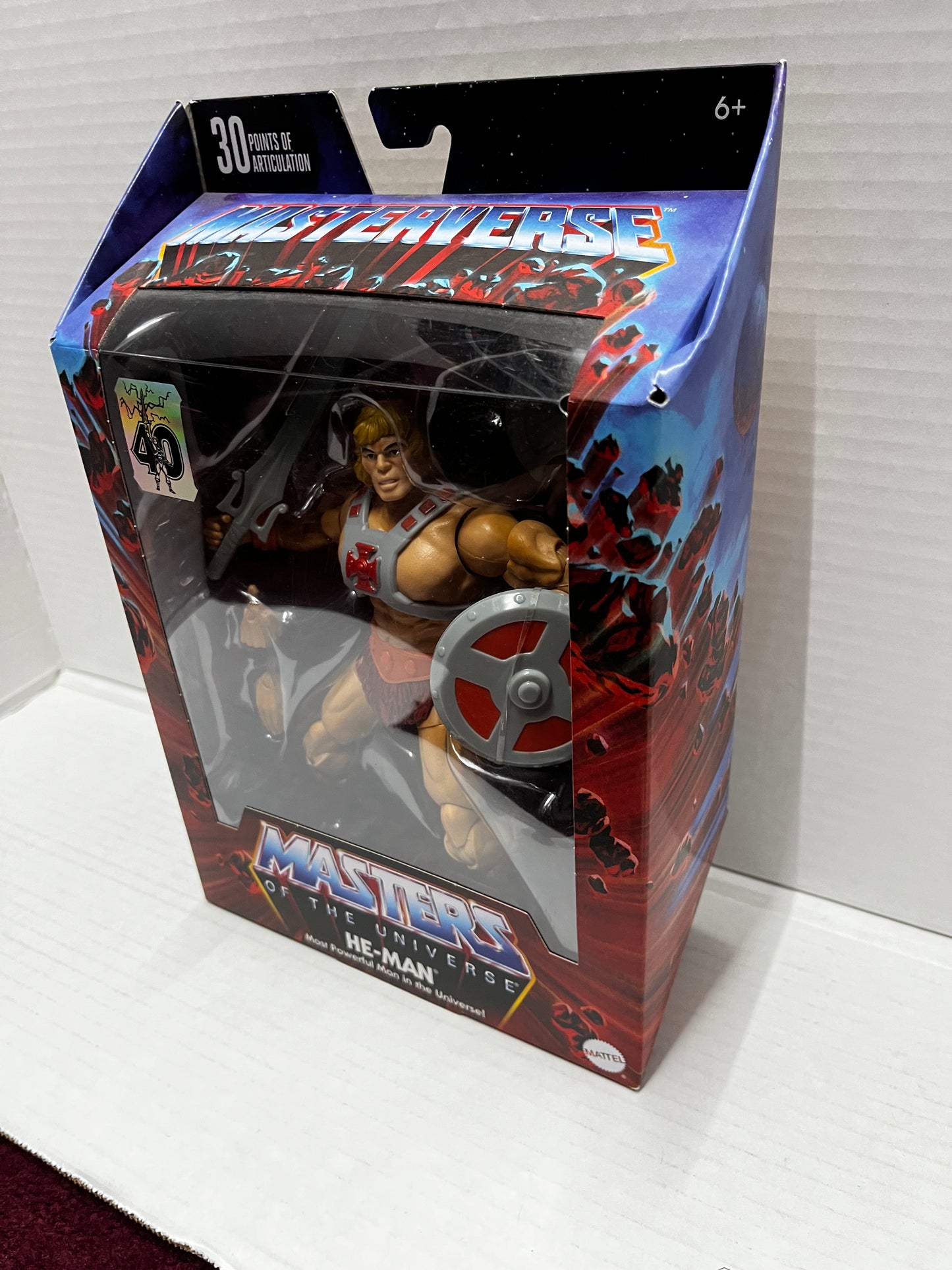 Masters Of The Universe HE-MAN 40th Anniversary Figure