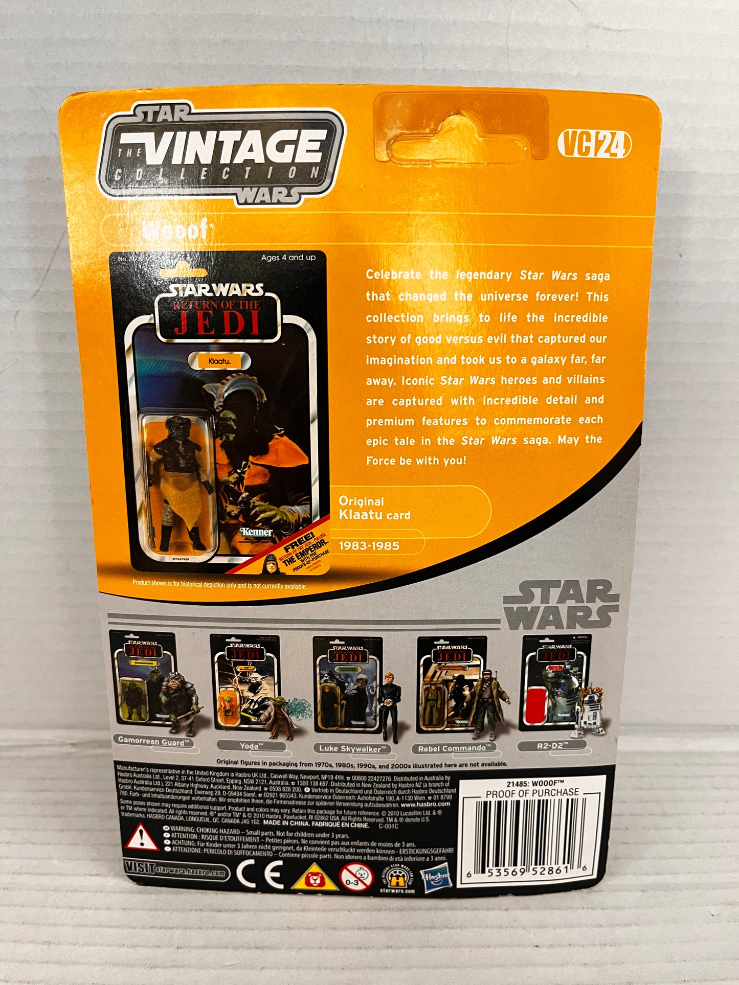 Star Wars Wooof Return Of The Jedi Sealed