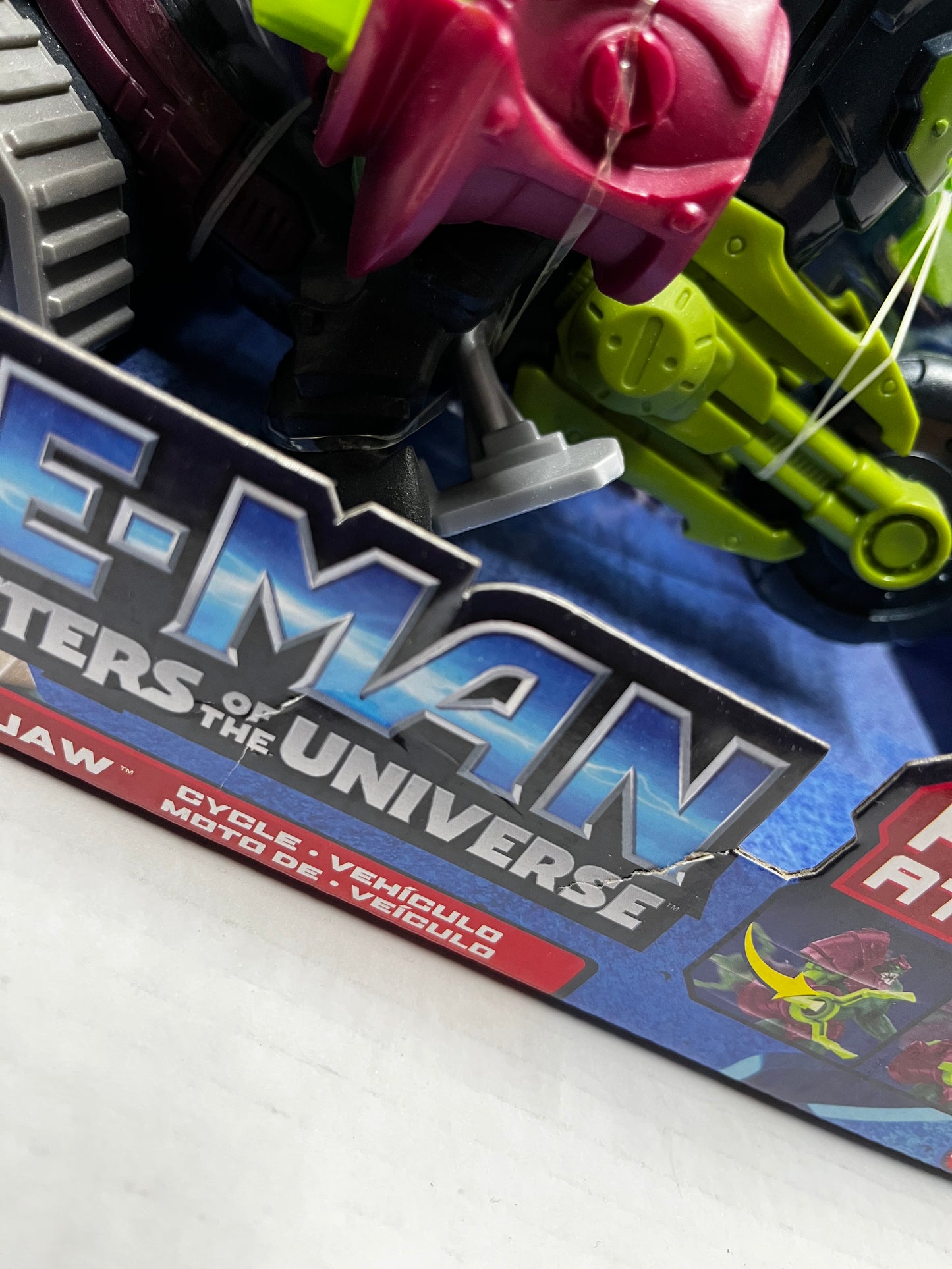 He-Man and the Masters of the Universe Power Attack Trap Jaw w/ Cycle figure