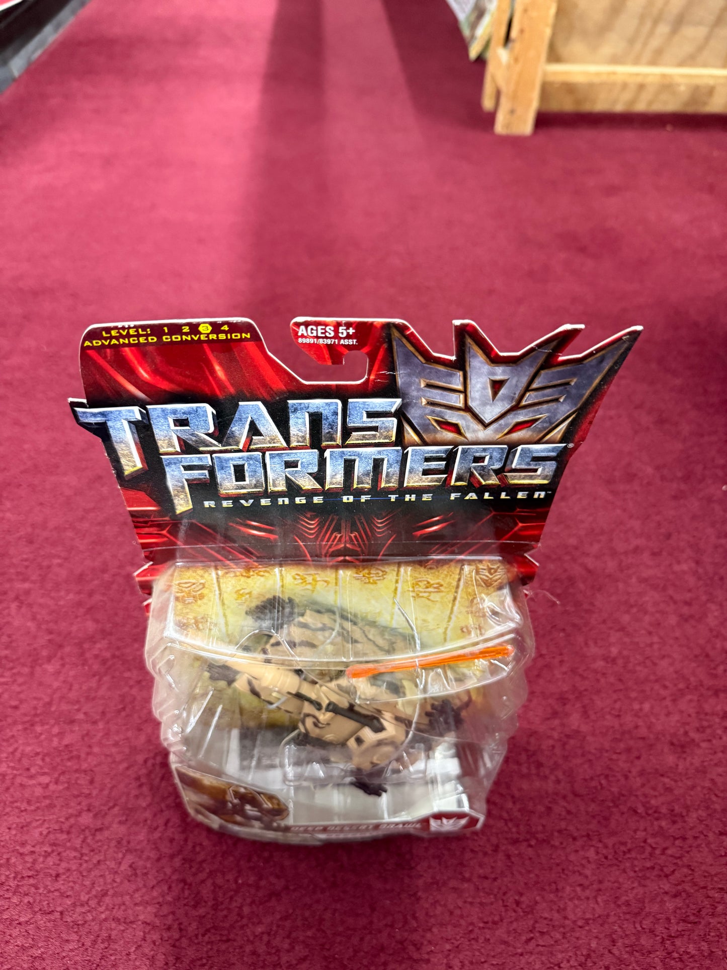 2008 Deep Desert Brawl MOC Transformers Revenge of the Fallen Deluxe Class NEW