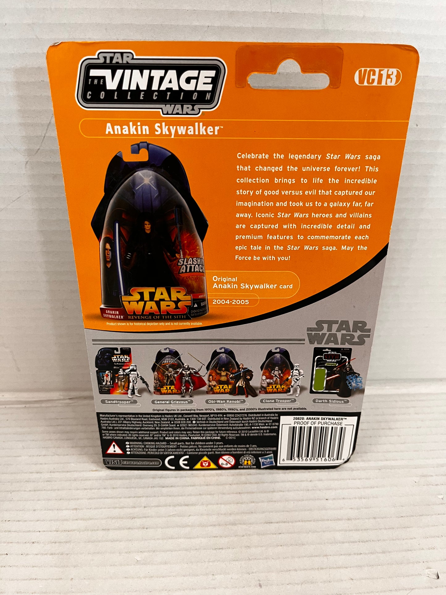 Hasbro Star Wars Anakin Skywalker Action Figure Vintage Collection VC13