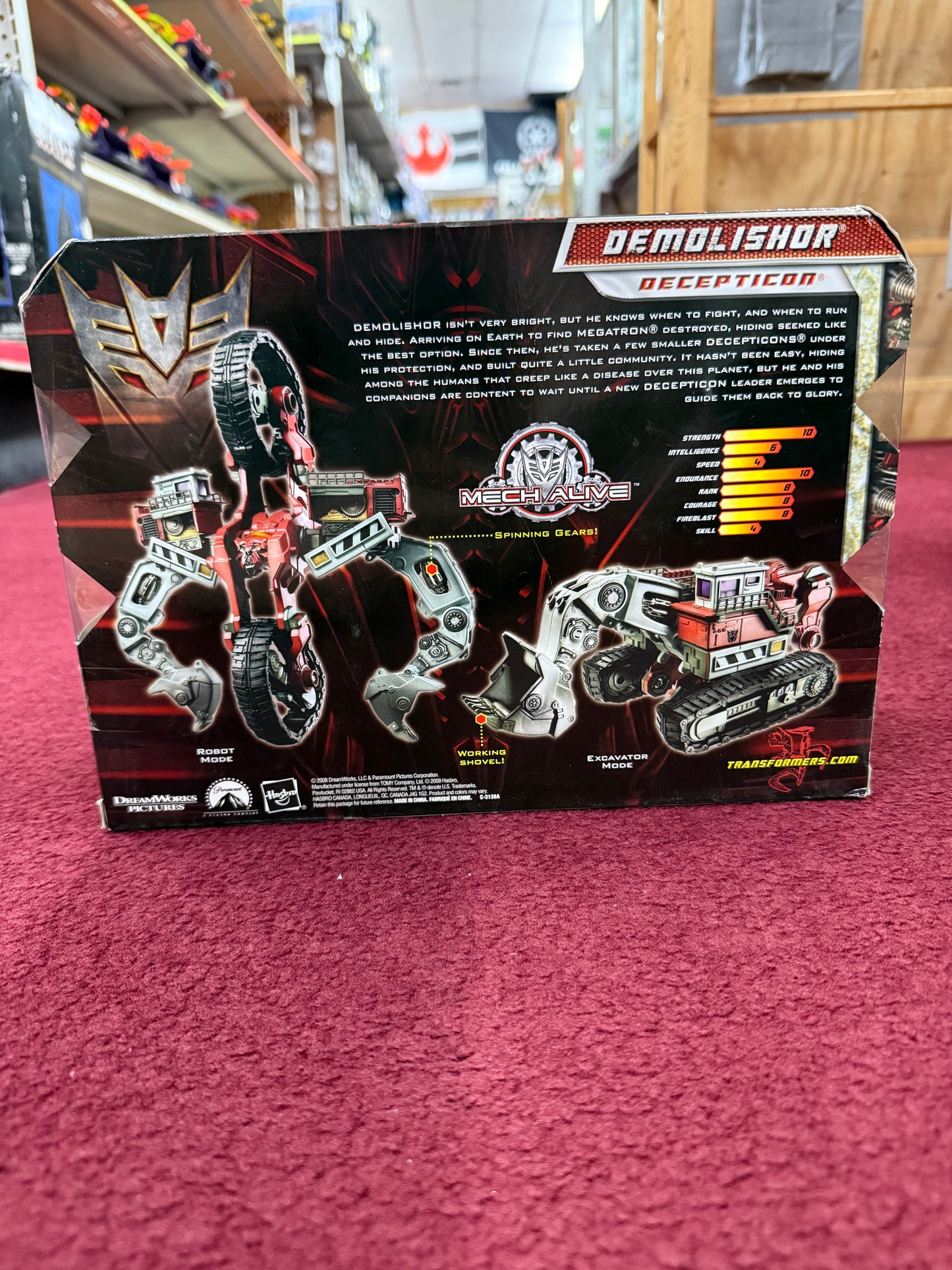 Transformers Voyager Class Revenge of the Fallen Demolisher New Factory Sealed