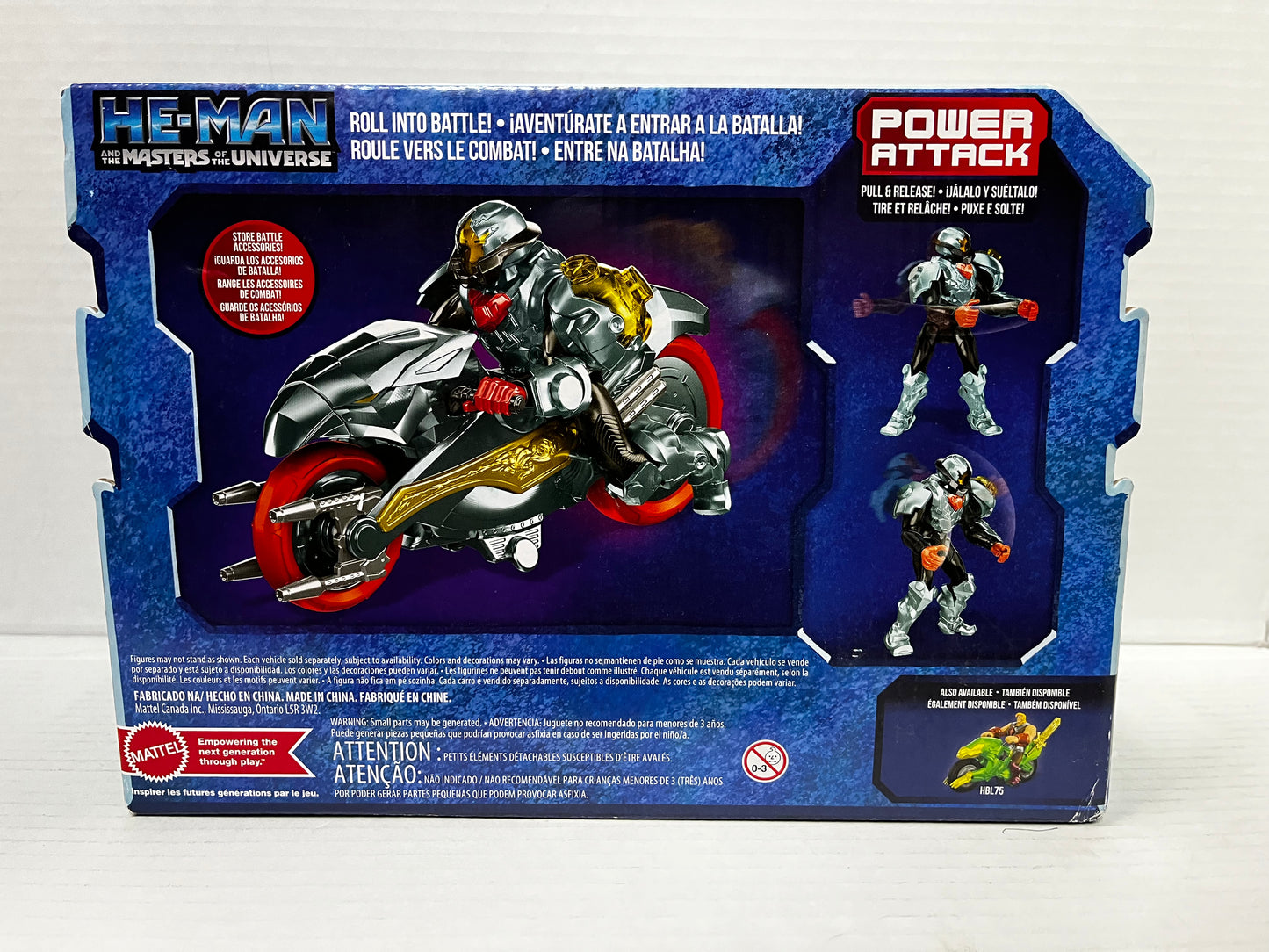 He Man & Masters Of The Universe He Man At Arms & Sky Sled Mattel