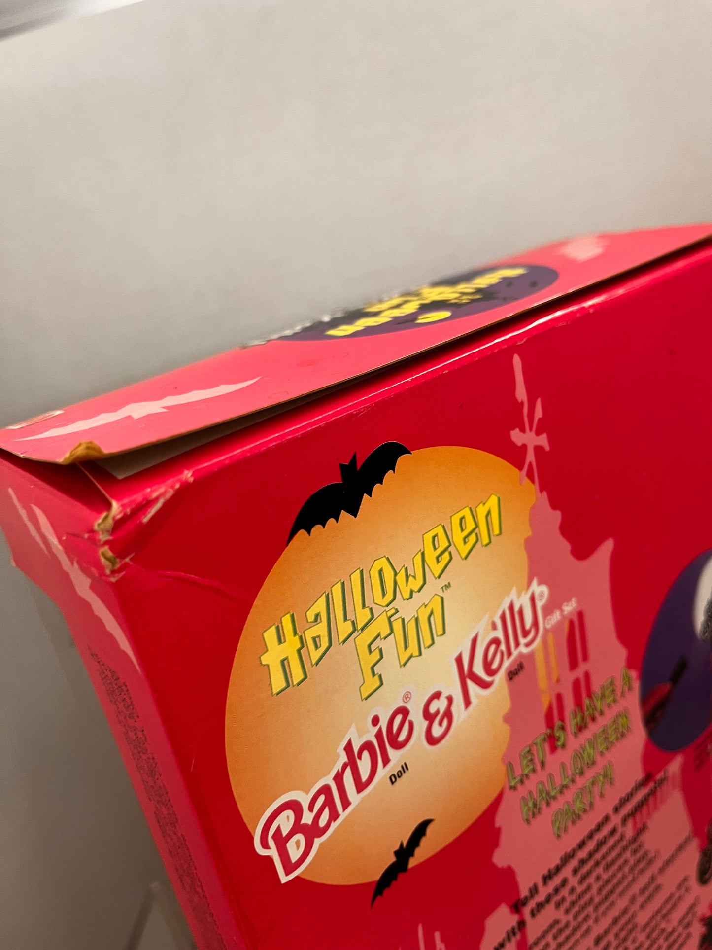 Vintage 1998 Mattel Halloween Fun Barbie & Kelly Set