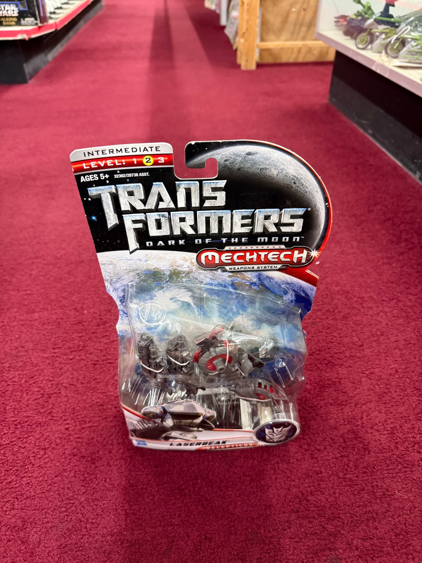 Transformers LASERBEAK Dark of the Moon Mechtech Weapons Hasbro Factory Sealed