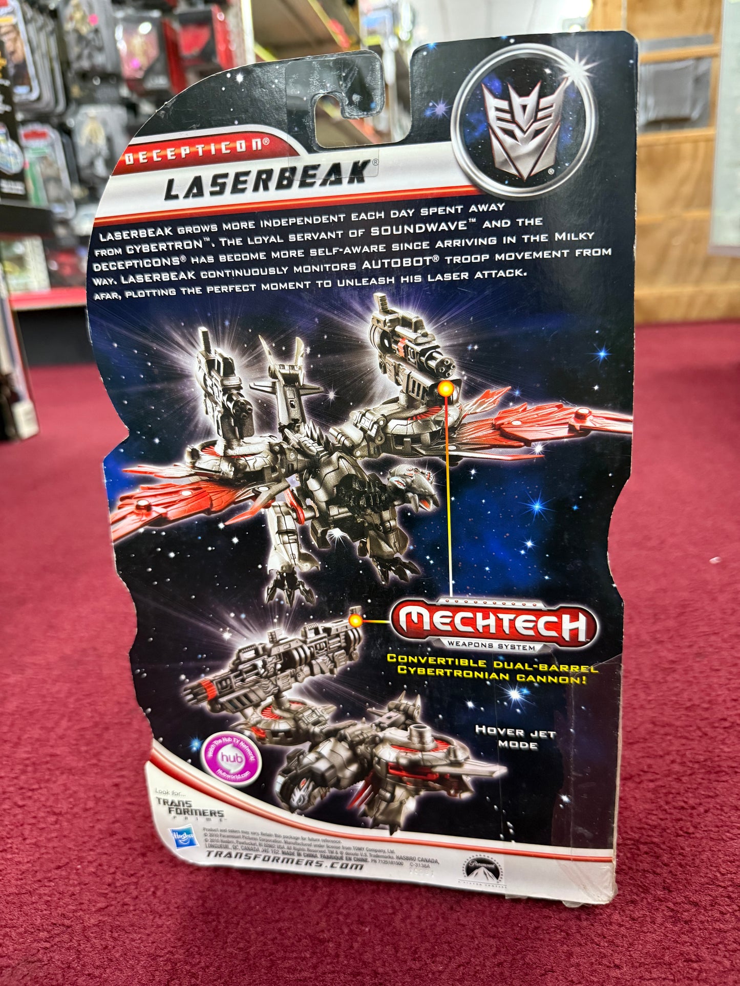 Transformers LASERBEAK Dark of the Moon Mechtech Weapons Hasbro Factory Sealed