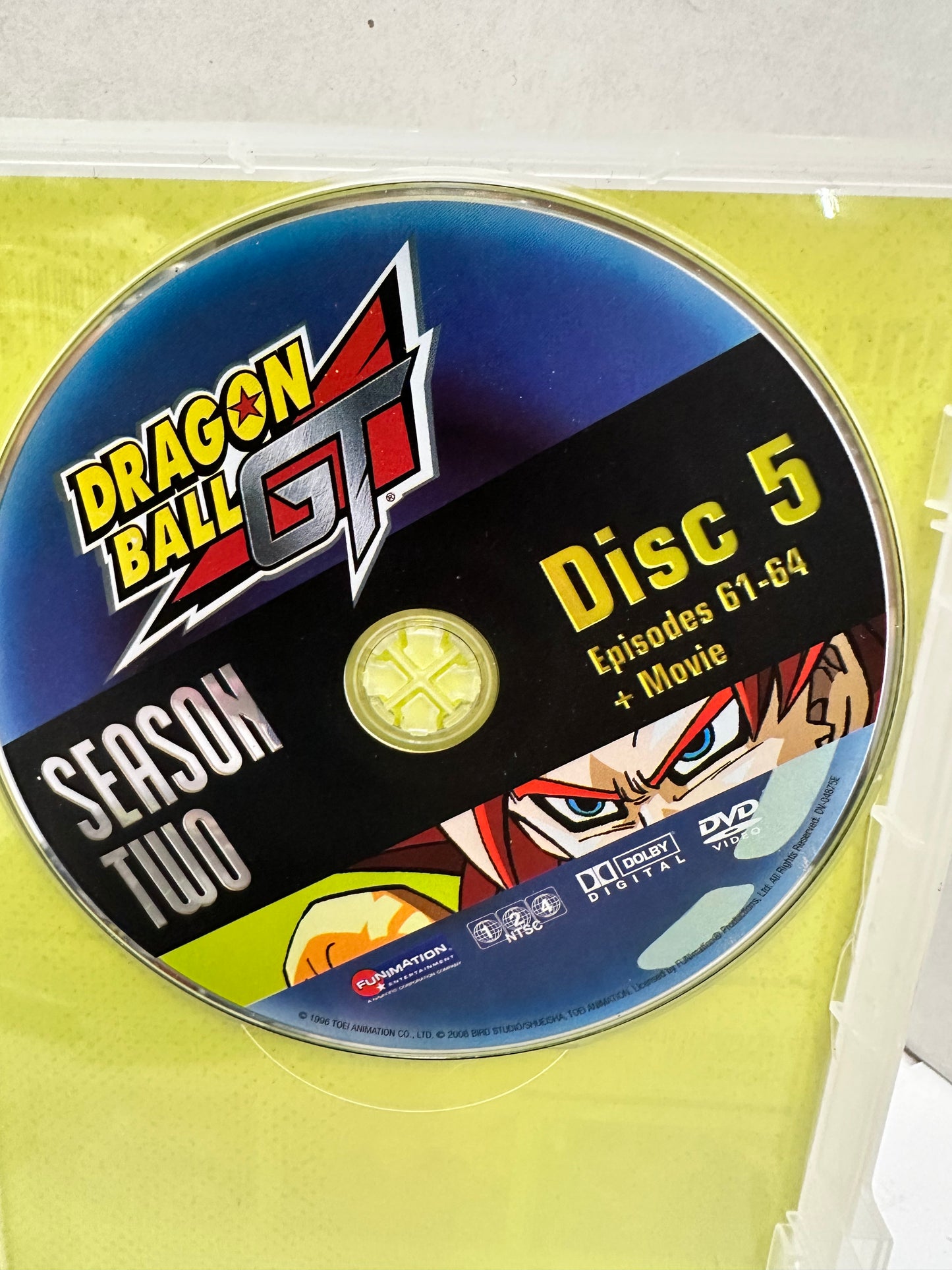 Dragon Ball GT: The Complete Series DVD 2023 Episodes 1-64 + Movie