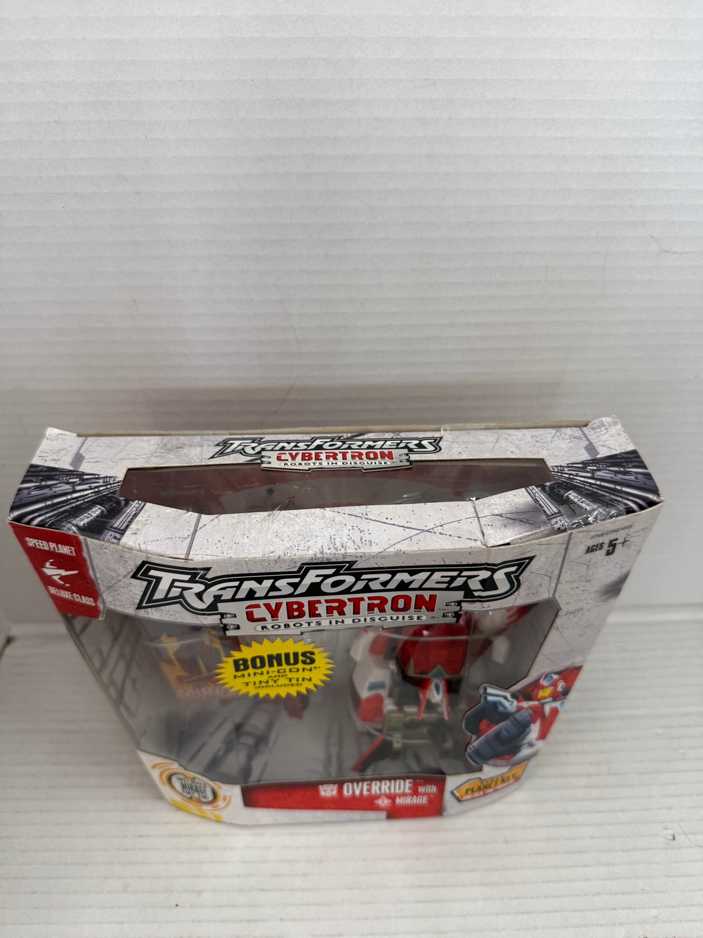 Transformers Cybertron Autobot Override And Landmine With Tiny Tin MISB