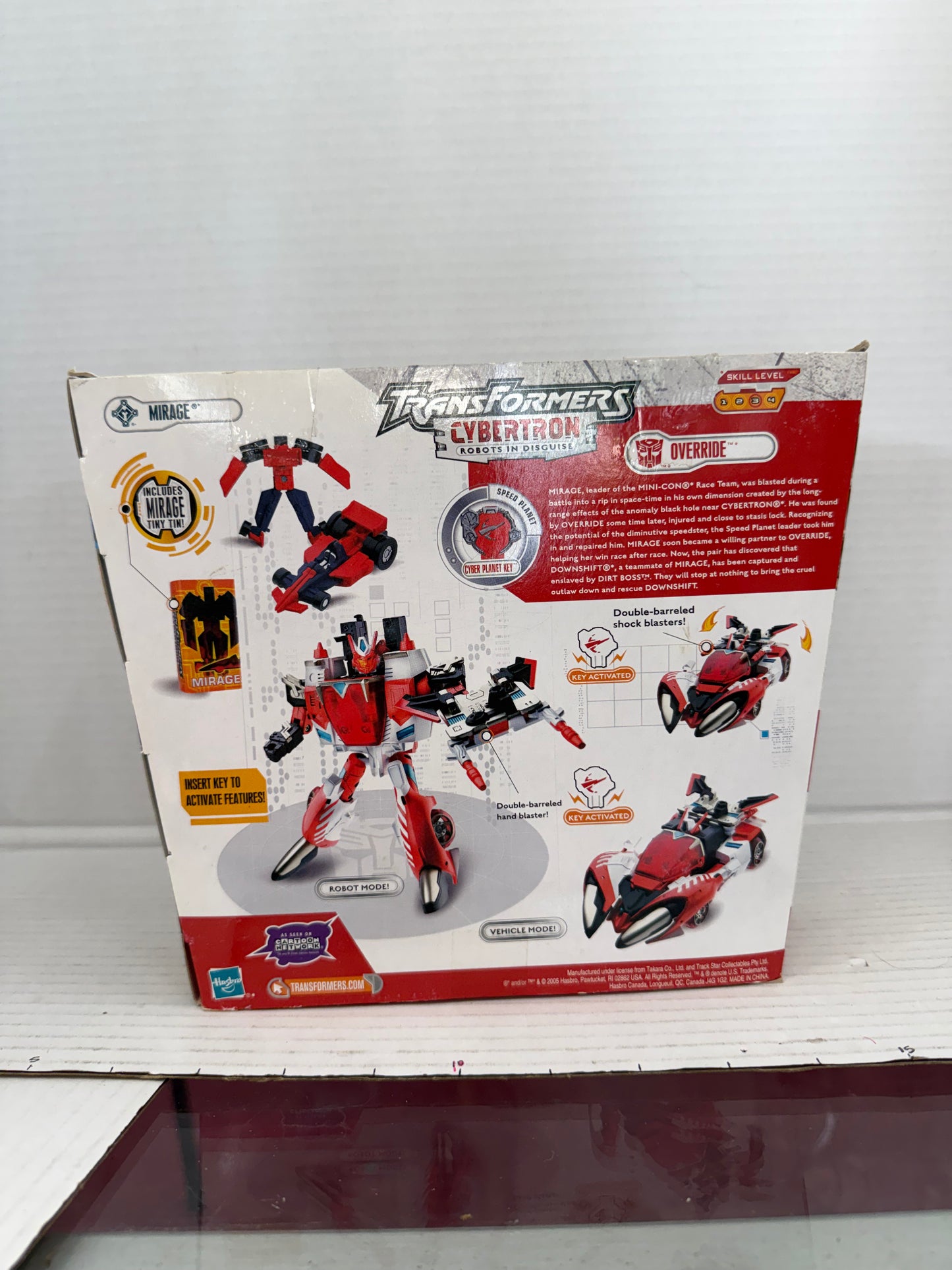 Transformers Cybertron Autobot Override And Landmine With Tiny Tin MISB