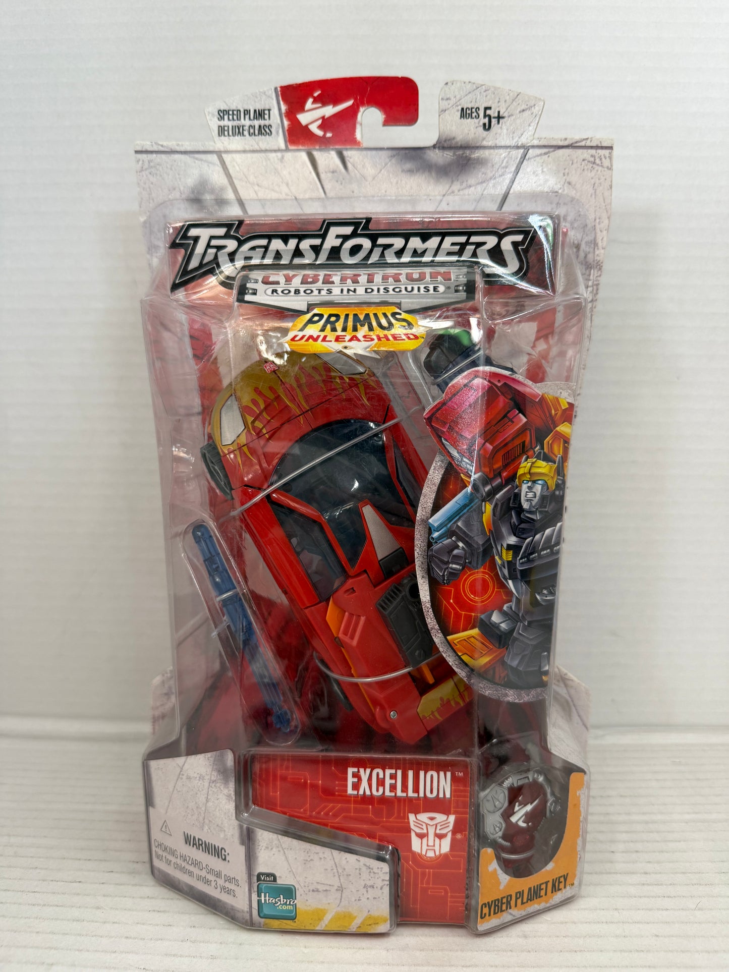 Hasbro Transformers Cybertron Deluxe Excellion Action Figure MOC 2006