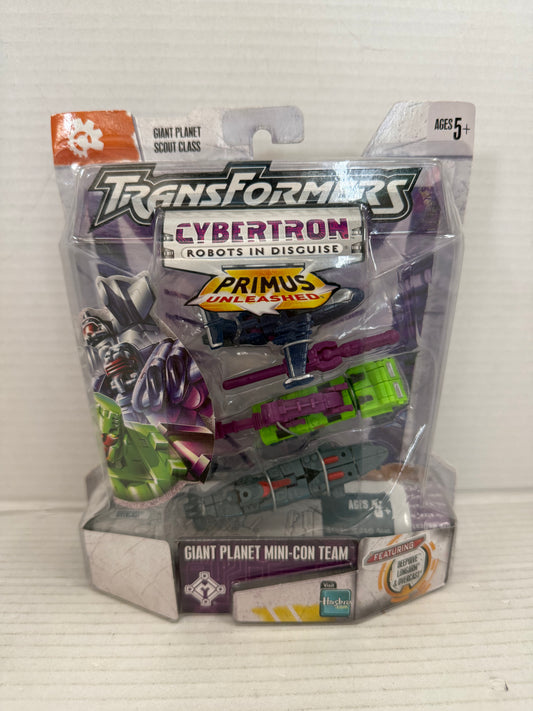 TRANSFORMERS CYBERTRON PRIMUS Giant Planet Mini Con Team, Never opened  2006