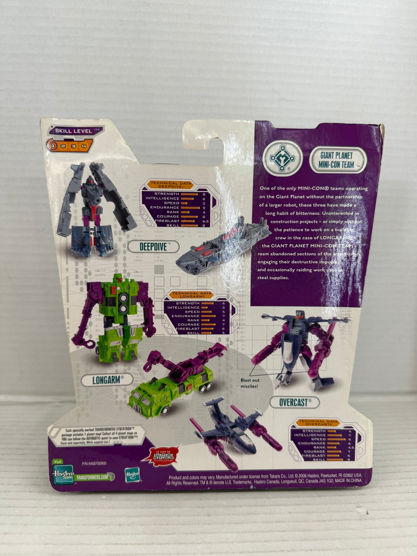 TRANSFORMERS CYBERTRON PRIMUS Giant Planet Mini Con Team, Never opened 2006