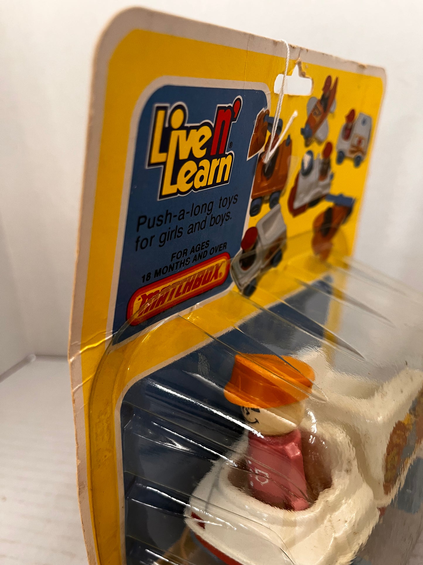 Vintage Matchbox Live n Learn Little People Tricky Truck Toy