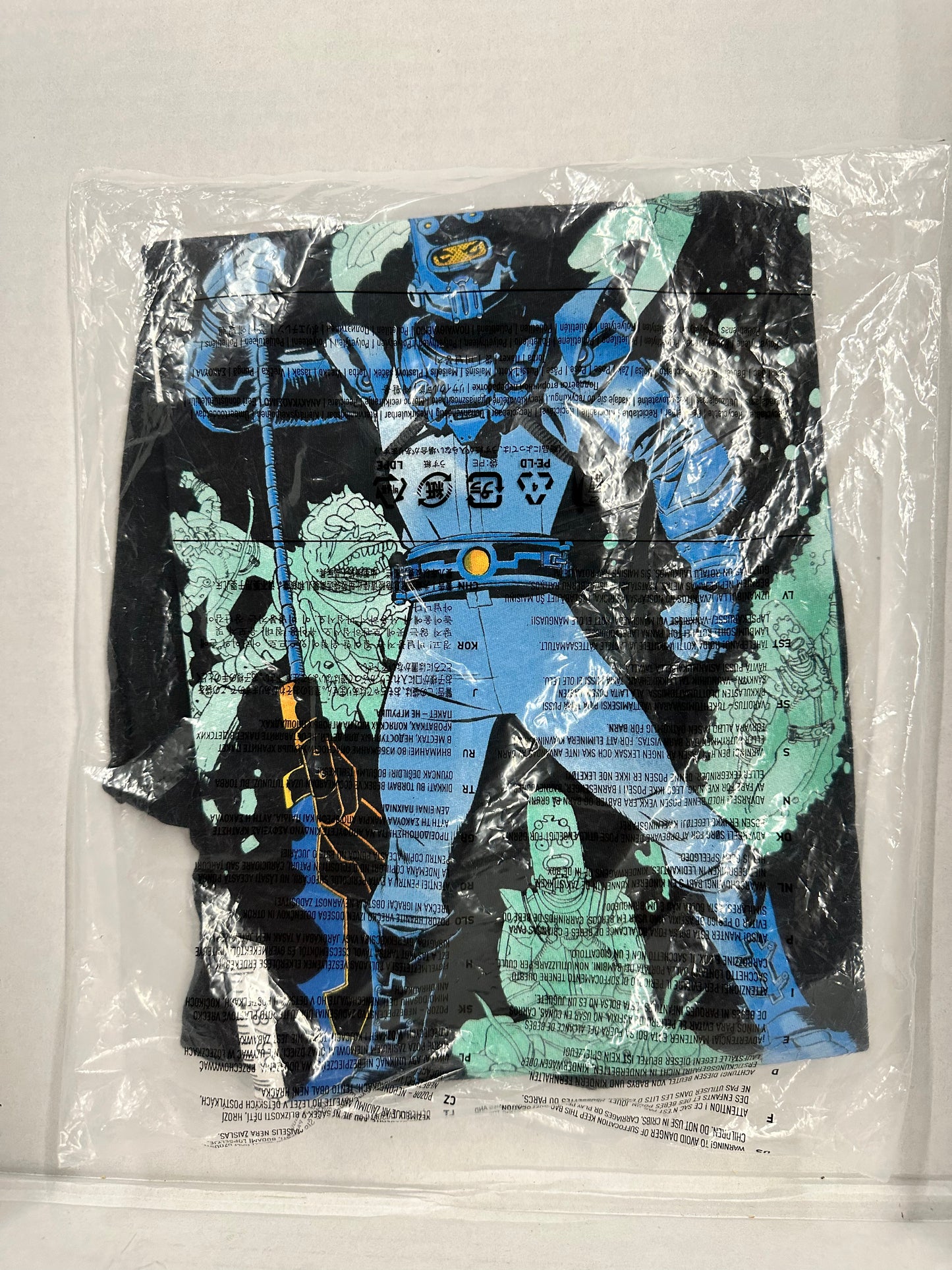 Mezco One 12 Baron Bends T Shirt Size Large Rumble Society NEW SEALED