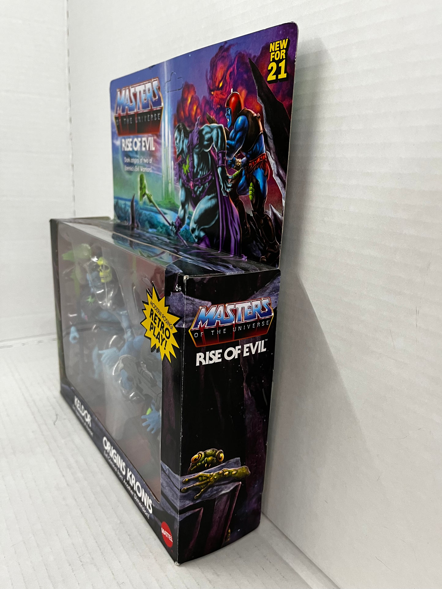 MOTU ORIGINS Masters of The Universe: Rise of Evil - Keldor and Origins Kronis