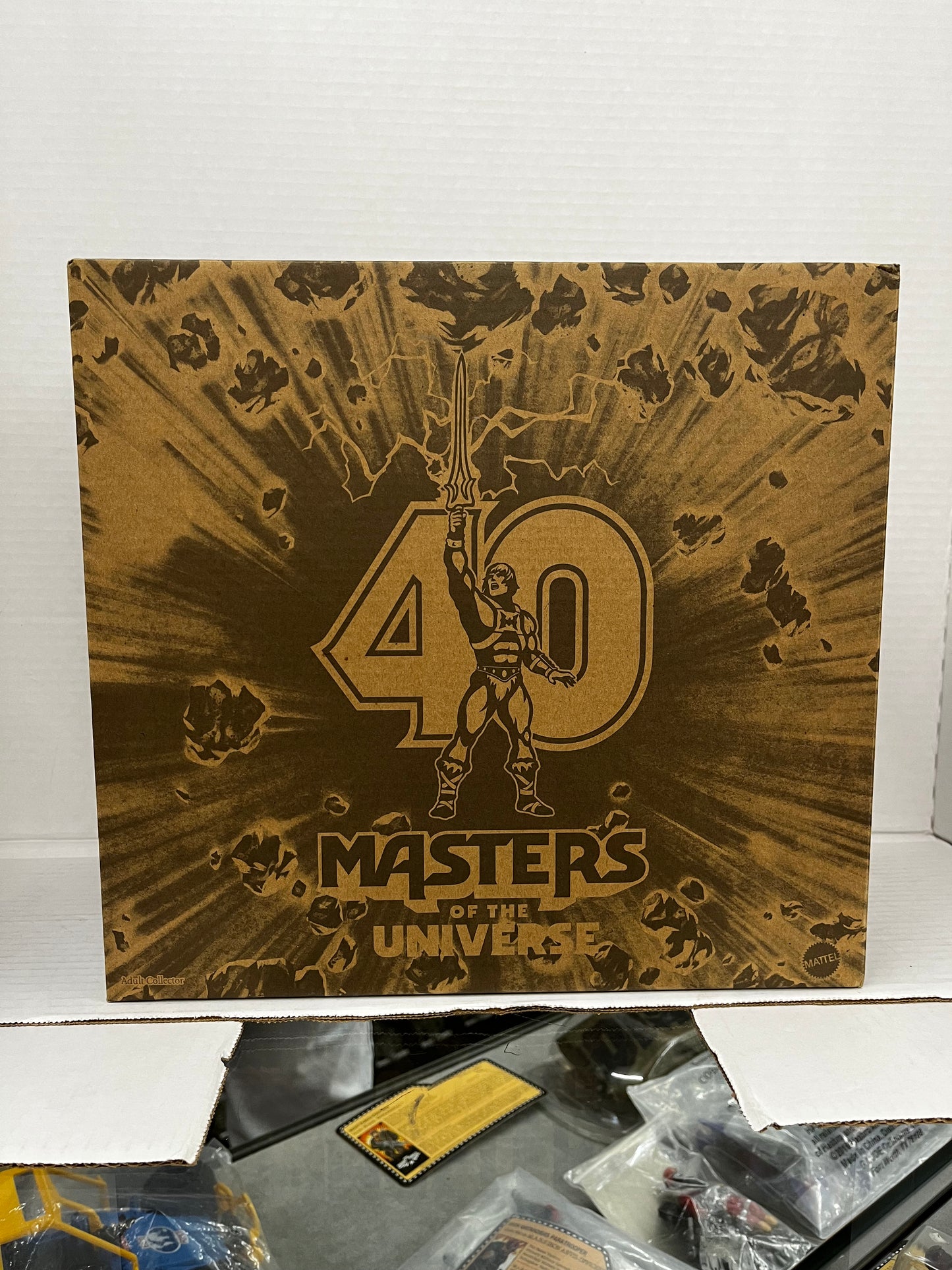 Masters of the Universe 40th Anniversary He-Man 4 Era Figure Box Set