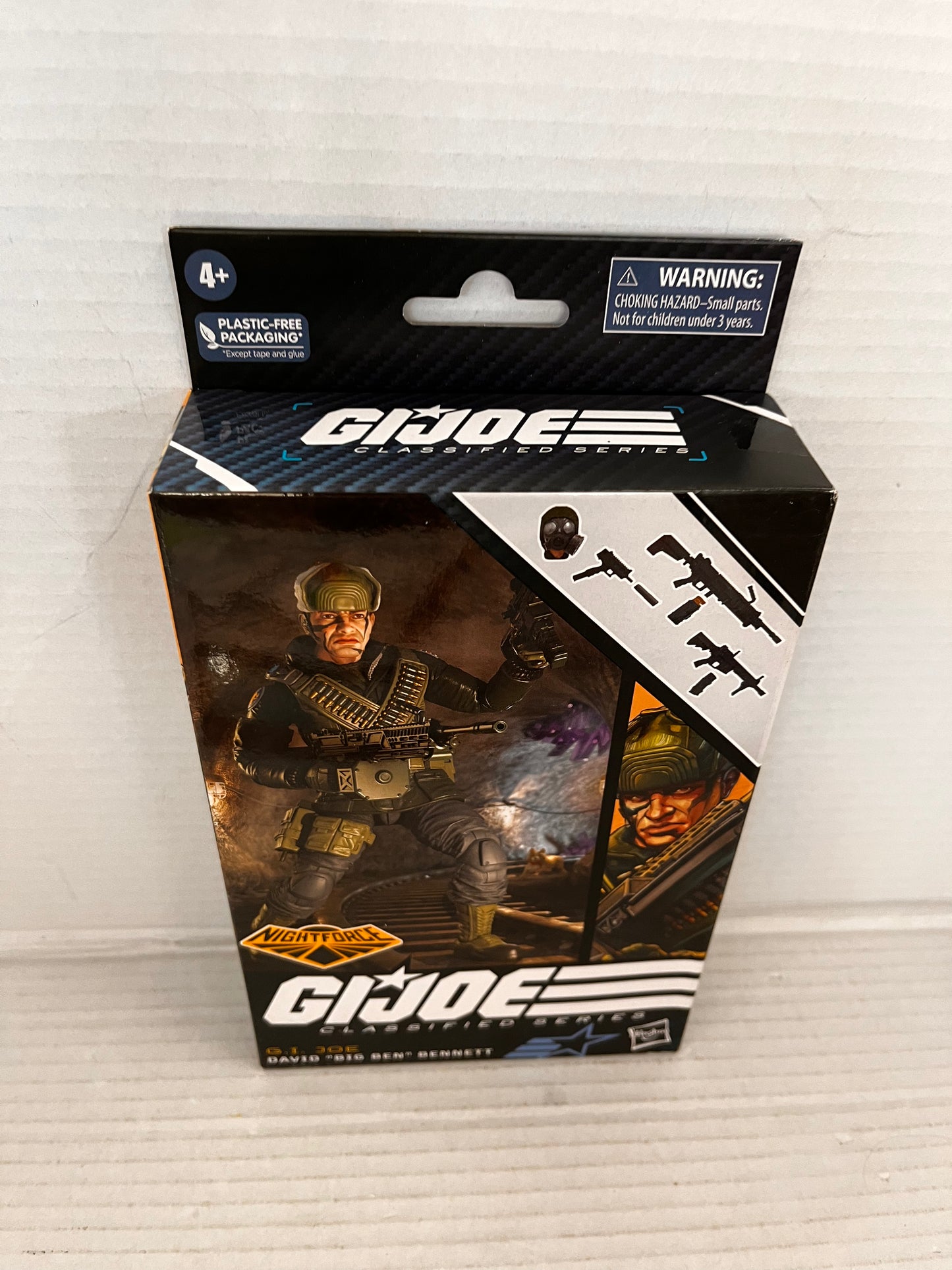 Hasbro G.I. GI Joe Classified Series Nightforce David Big Ben Bennett Figure Toy