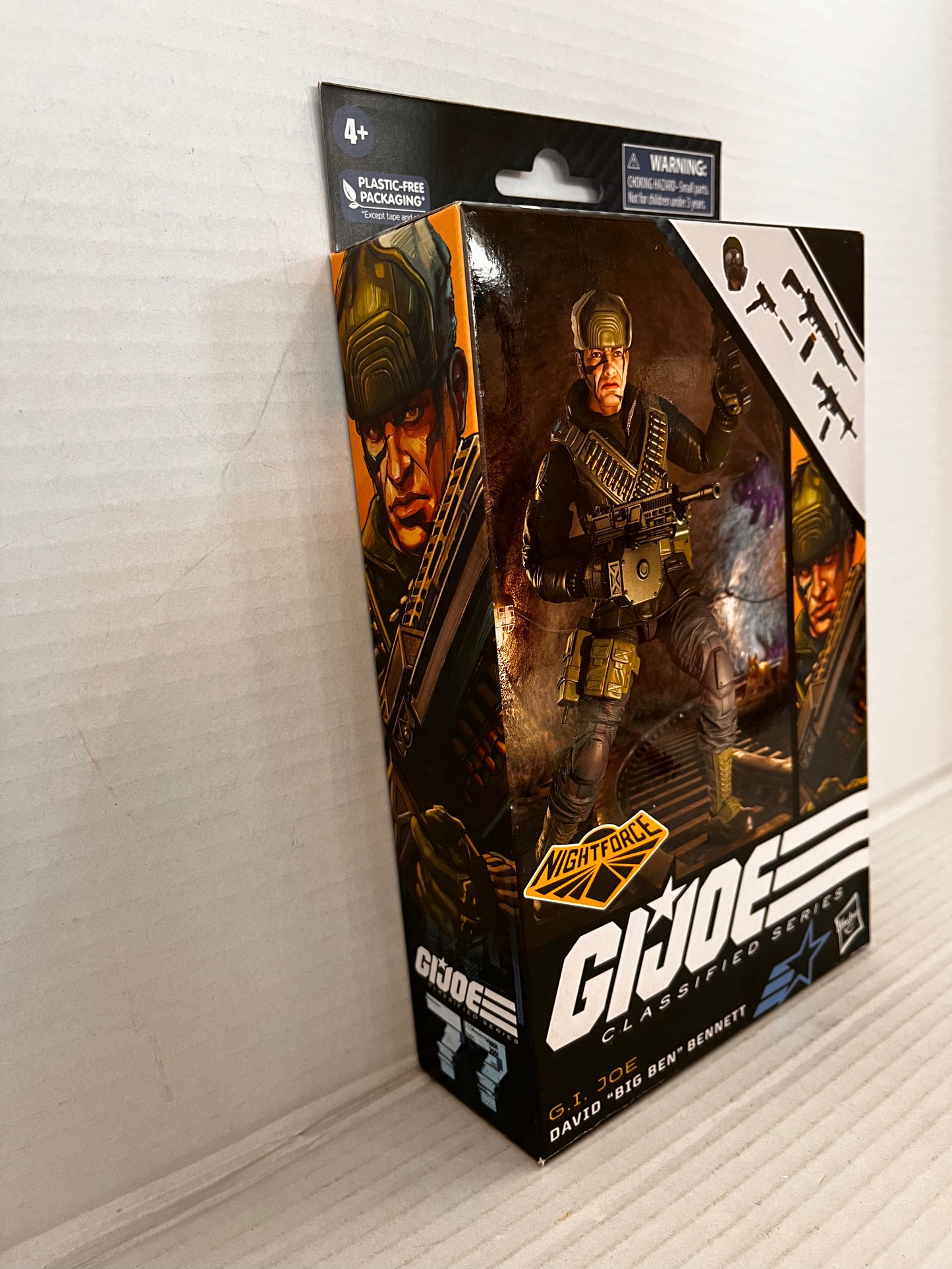 Hasbro G.I. GI Joe Classified Series Nightforce David Big Ben Bennett Figure Toy