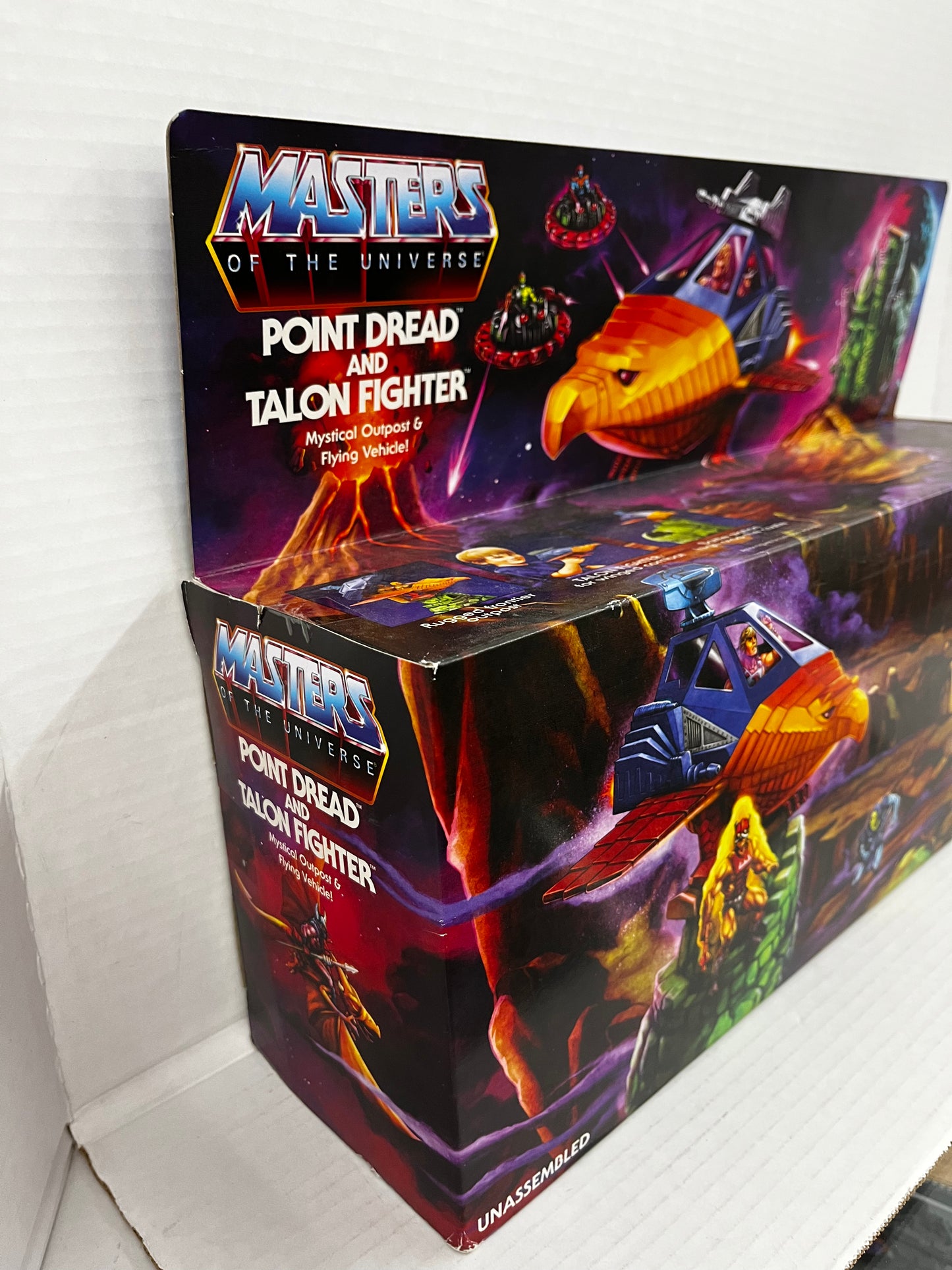 Masters of the Universe Origins MOTU Point Dread and Talon Fighter