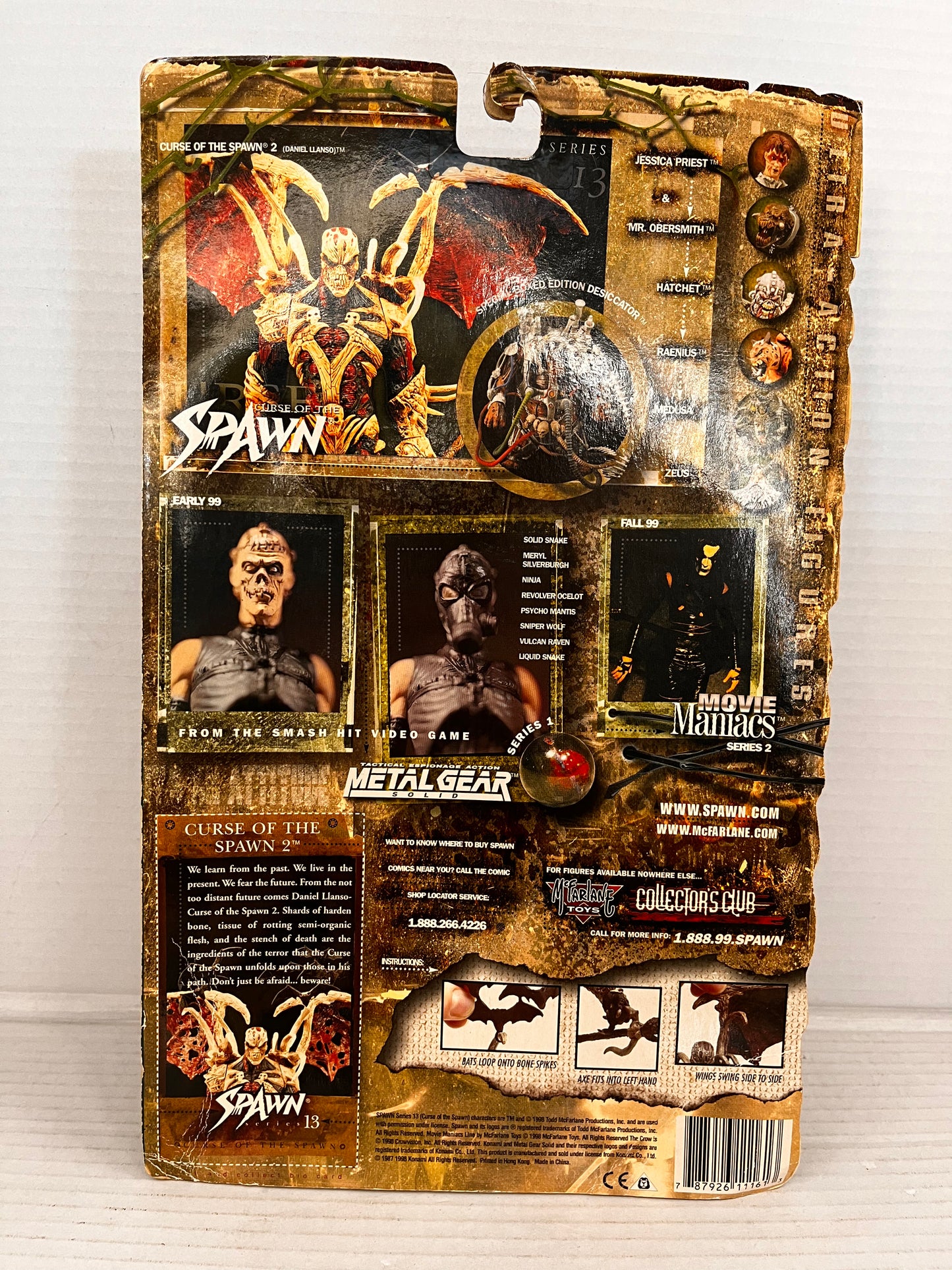 Spawn Curse Of The Spawn 2 Action Figure Series 13 Todd McFarlane