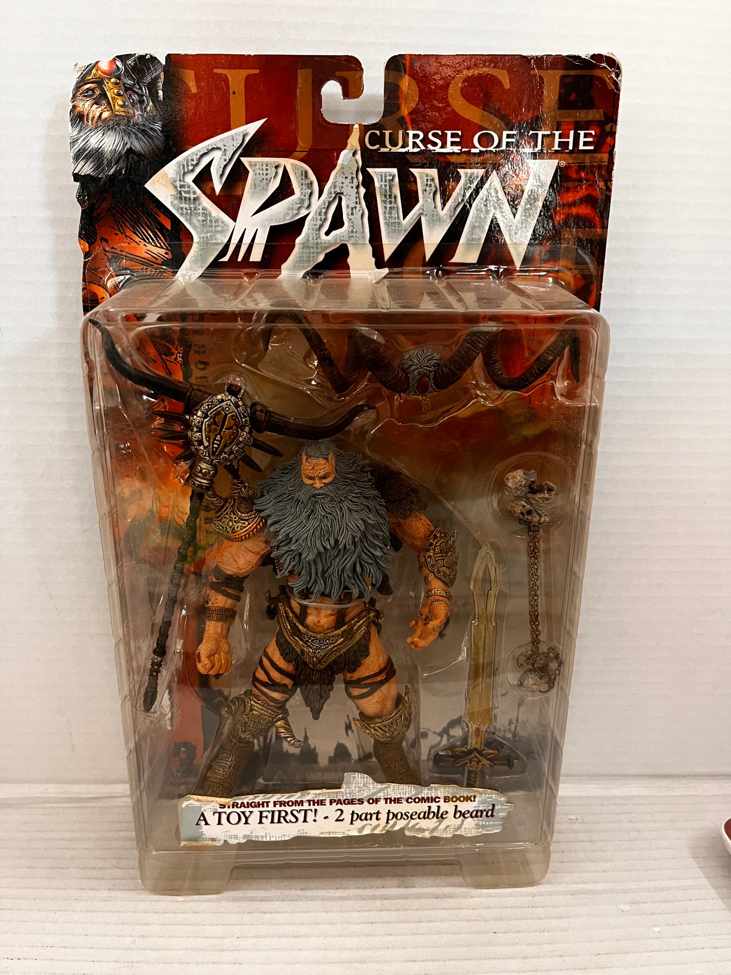 1998 McFarlane Toys Spawn Series 13 Curse of the Spawn Zeus. #11163