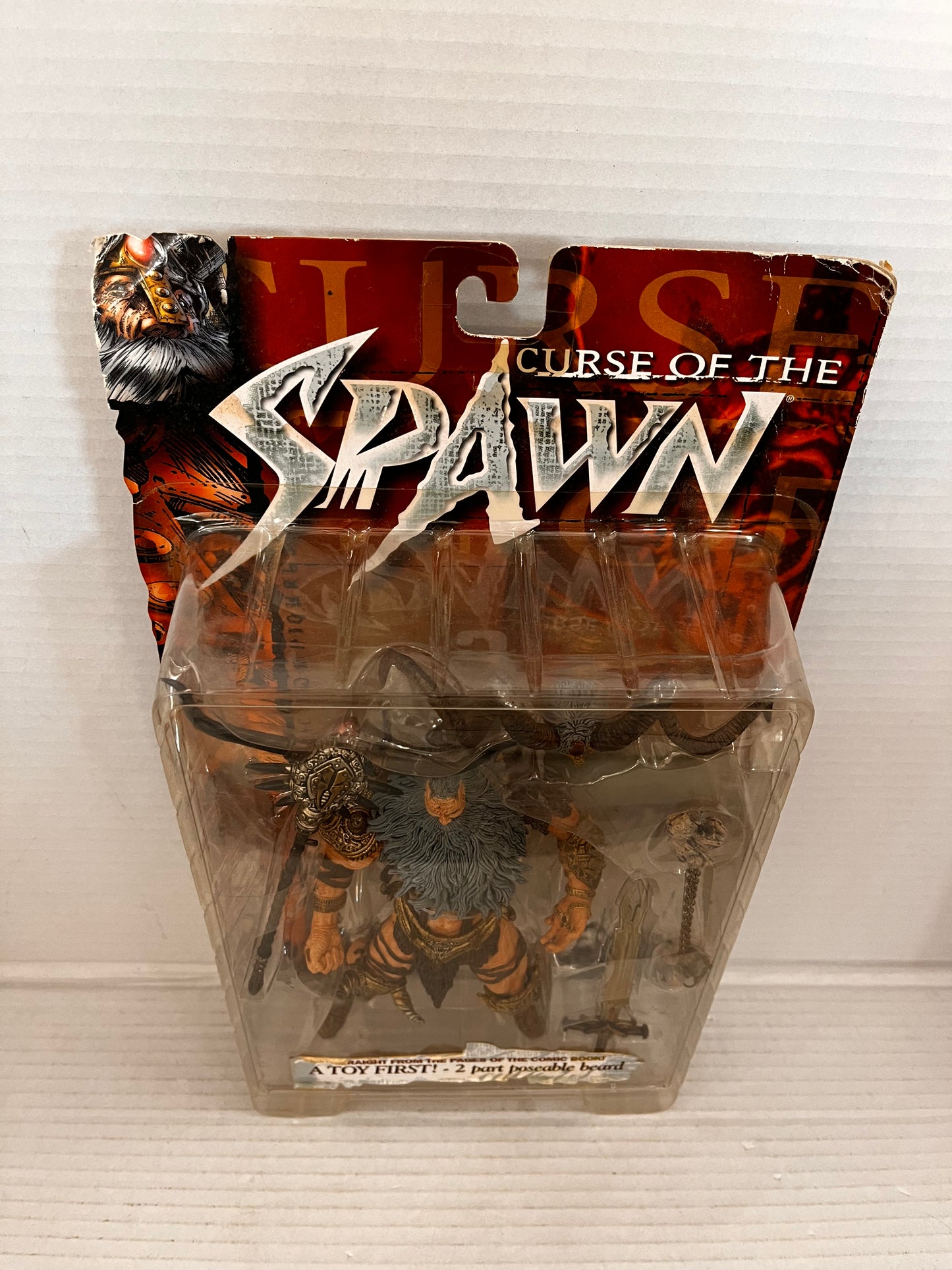 1998 McFarlane Toys Spawn Series 13 Curse of the Spawn Zeus. #11163