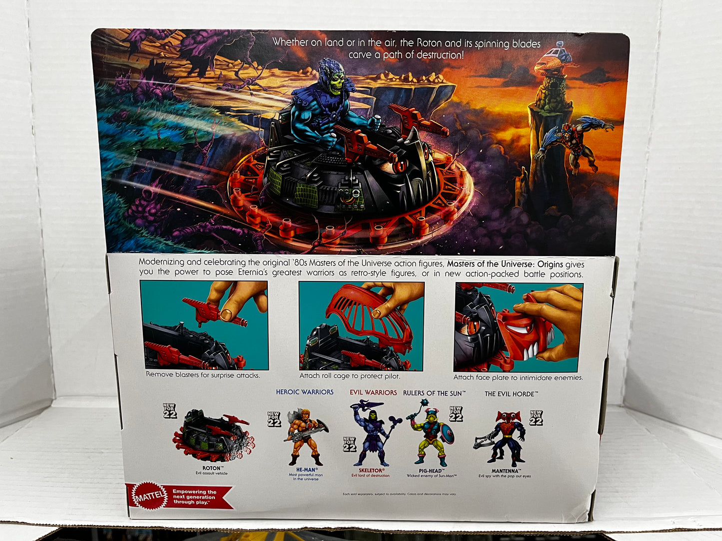 Master Of The Universe Origins ROTON 40th Anniversary Vehicle Mattel