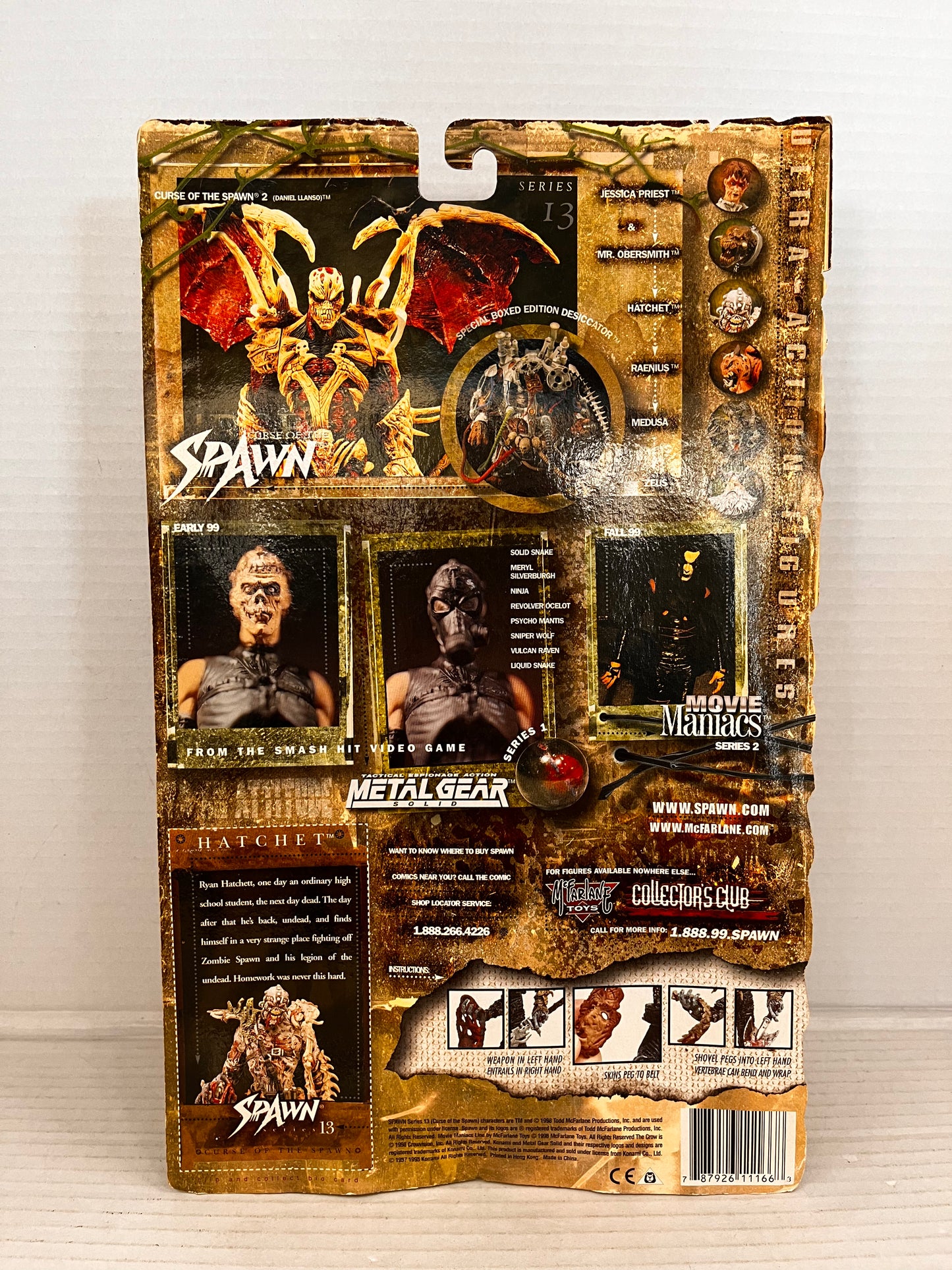 Curse of Spawn Hatchet from McFarlane Toys