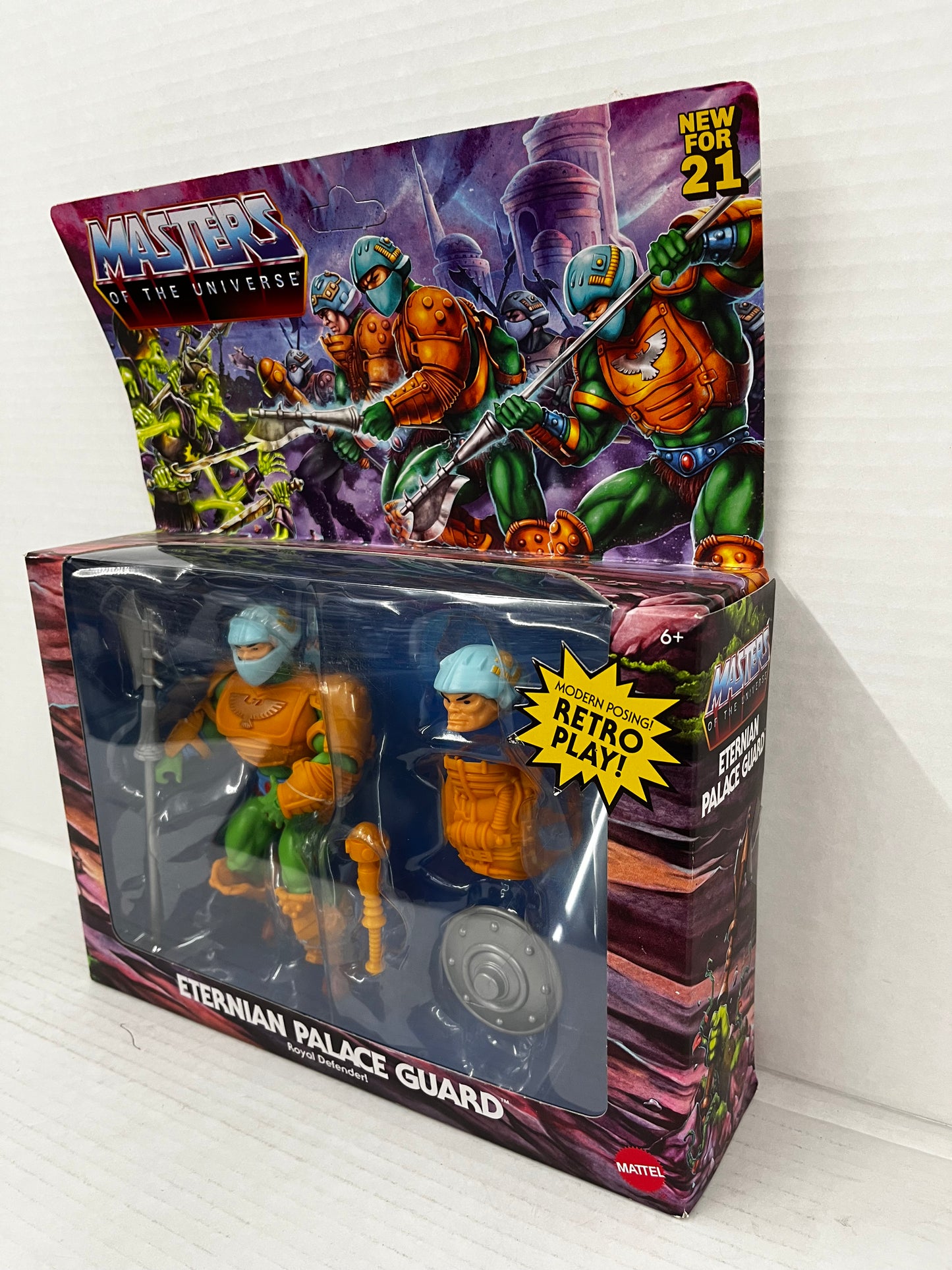 Masters of the Universe Origins ETERNIA PALACE GUARD Mattel Action Figure