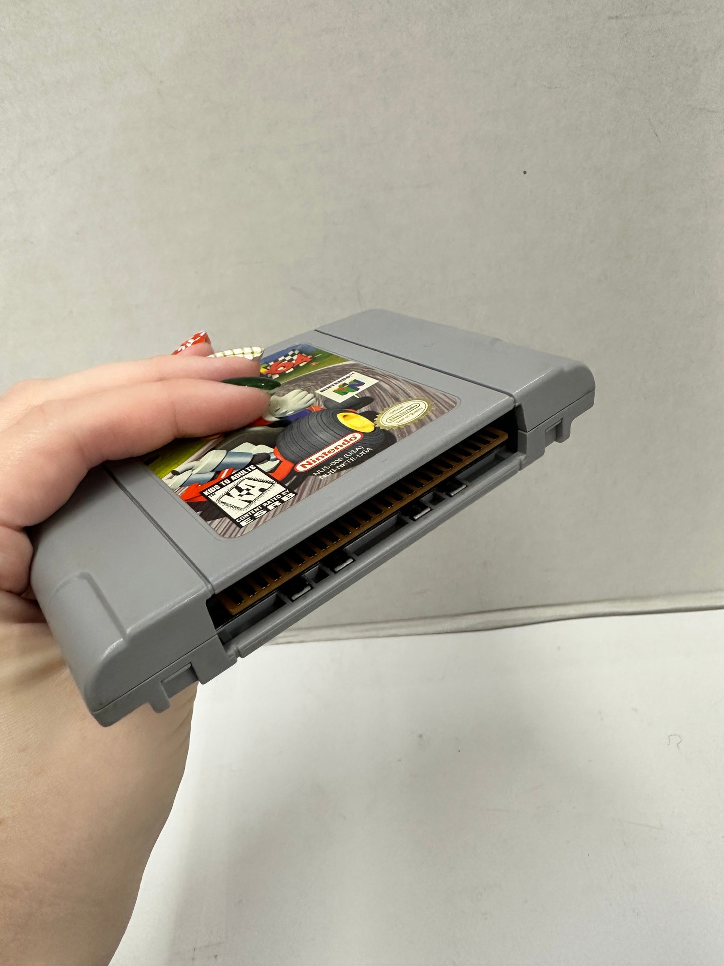 Mario Kart 64 - Nintendo 64, 1996 Authentic Game Cartridge Only -N64 Tested