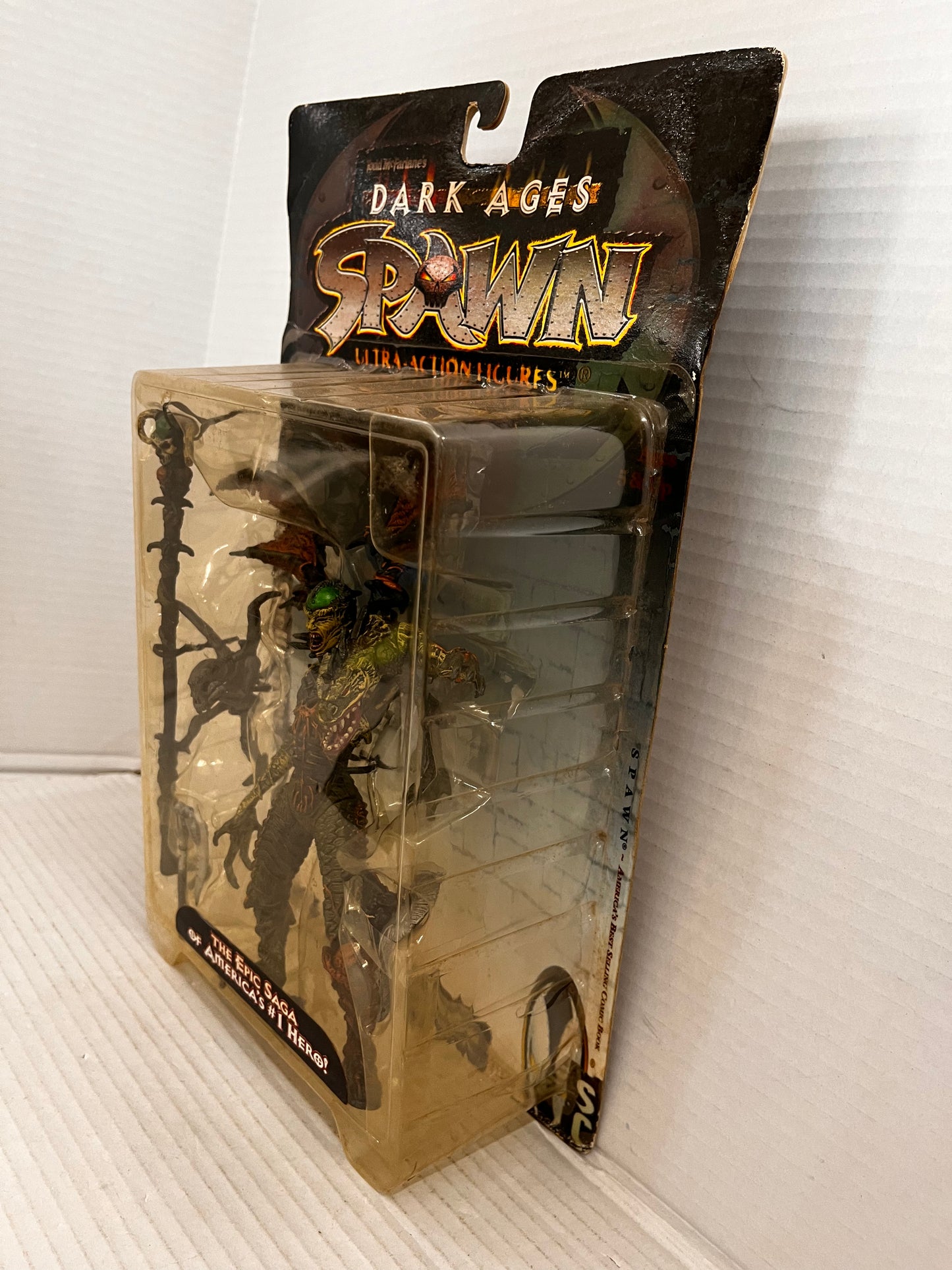 McFarlane Toys Spawn Dark Ages The Spellcaster 1998 Series 11 Green&Black
