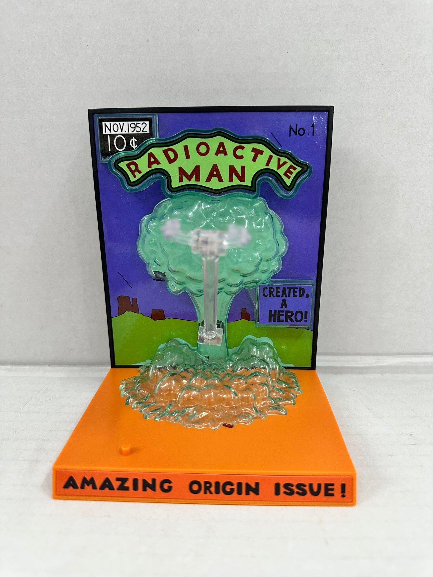 The Simpsons Jakks Pacific Radioactive Man Action Figure 100% Complete