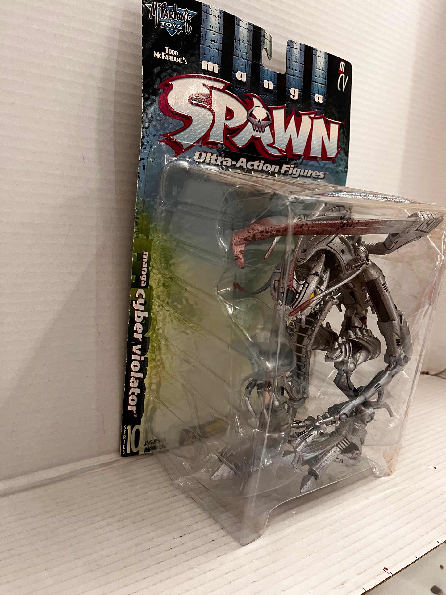 SPAWN Manga Cyber Violator series 10 action figure 1998
