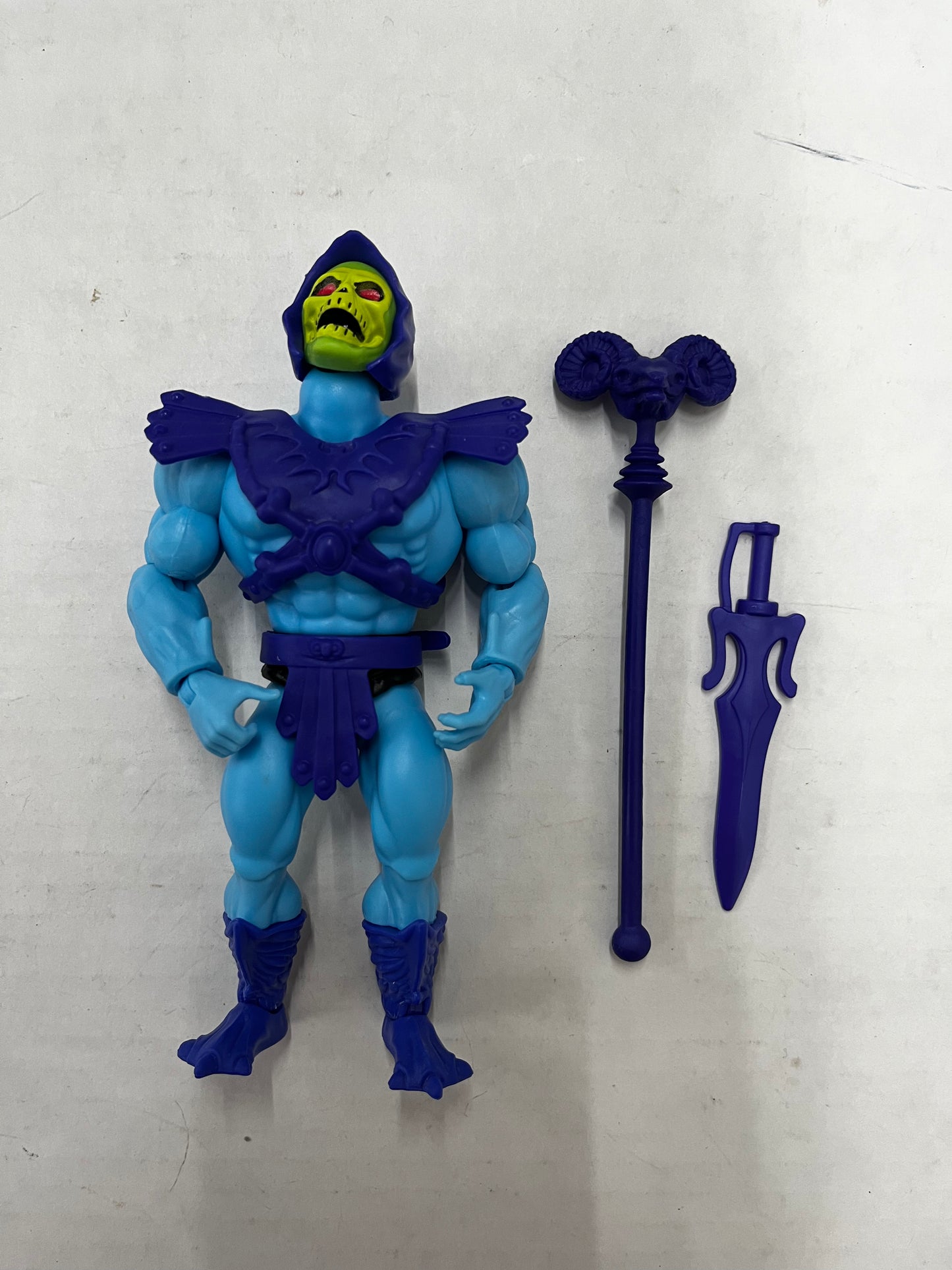 Mattel MOTU Masters Of The Universe Origins Retro Skeletor 5" Loose Complete