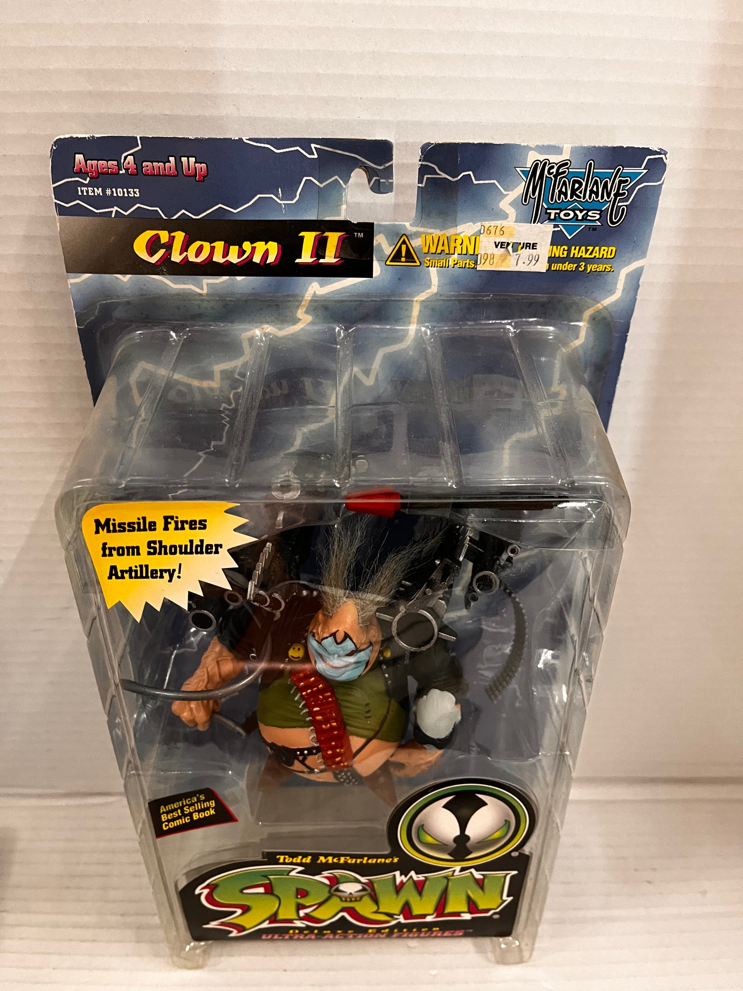 SPAWN CLOWN II DELUXE EDITION ULTRA-ACTION FIGURE