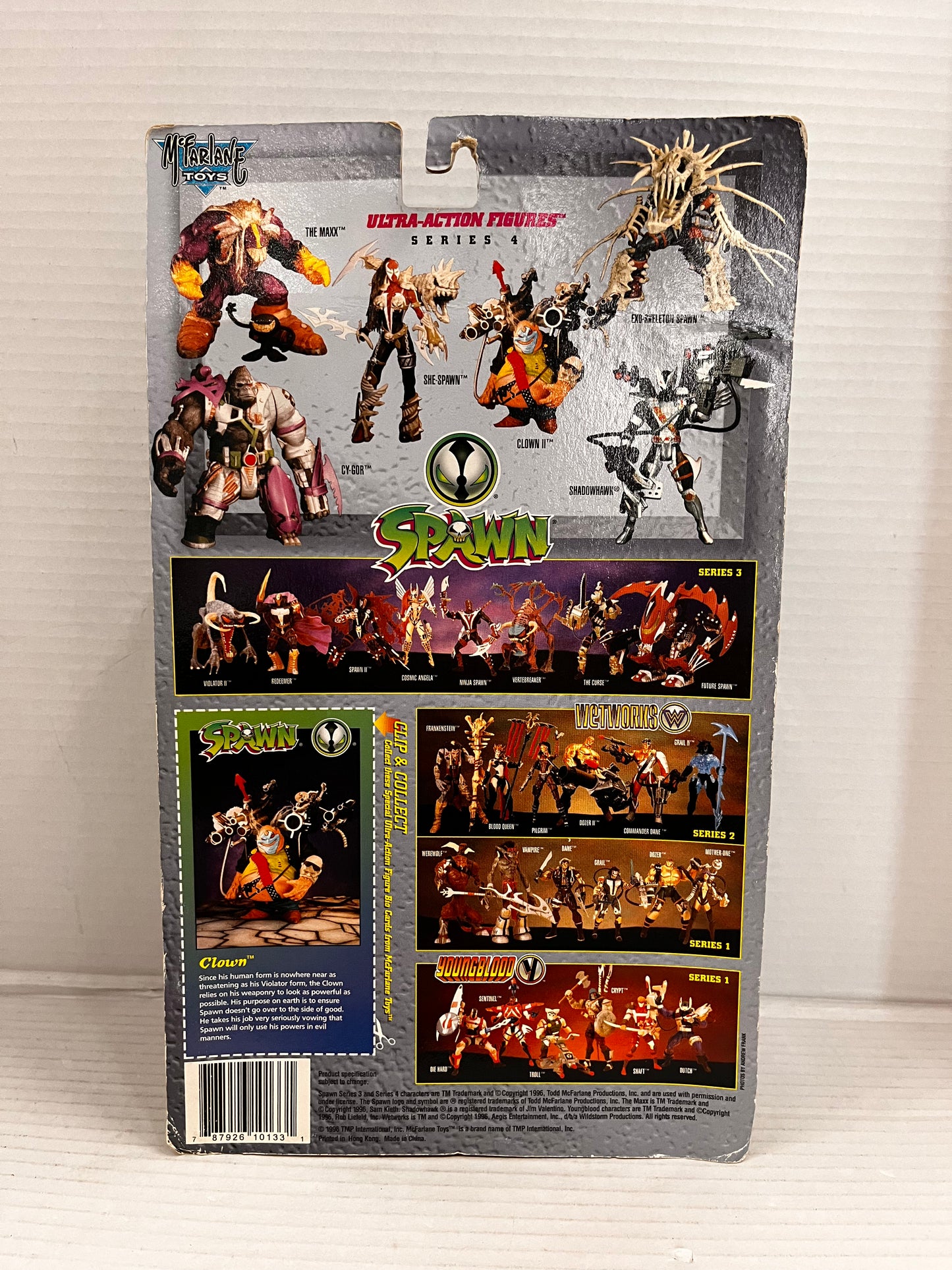 SPAWN CLOWN II DELUXE EDITION ULTRA-ACTION FIGURE