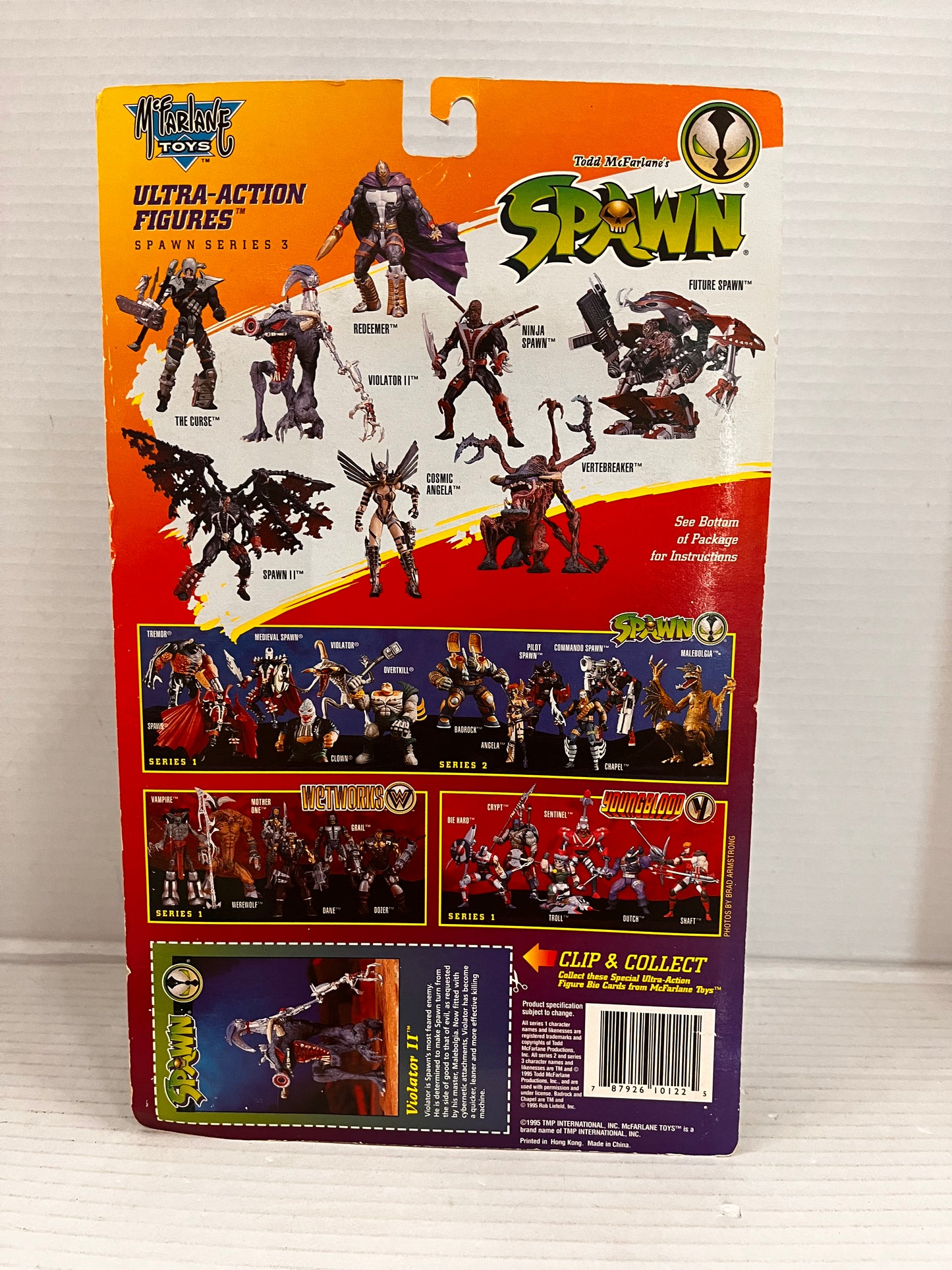 McFarlane Toys - SPAWN - Violator II Deluxe Edition Ultra Action Figures SEALED