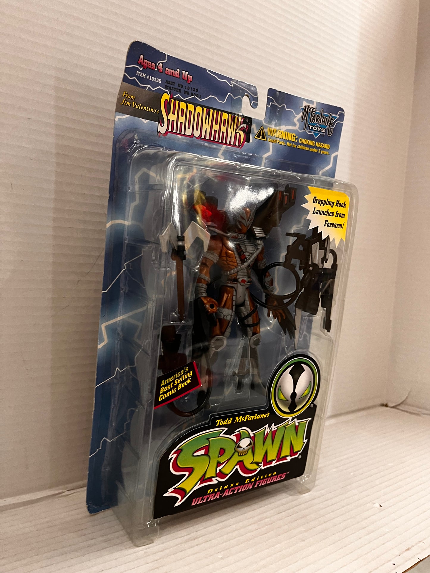 McFarlane Toys 1996 Spawn Shadowhawk Series 4 Deluxe Edition Action Figure New