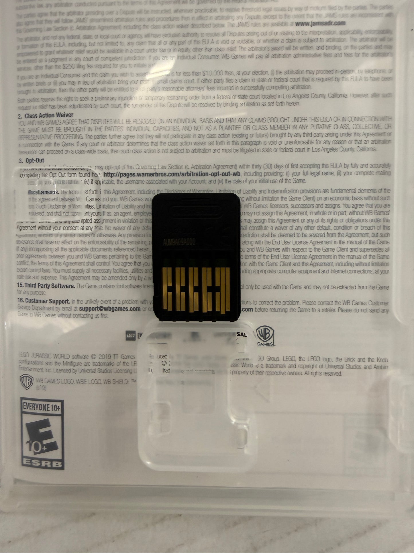 LEGO Jurassic World - Nintendo Switch - Case & Game