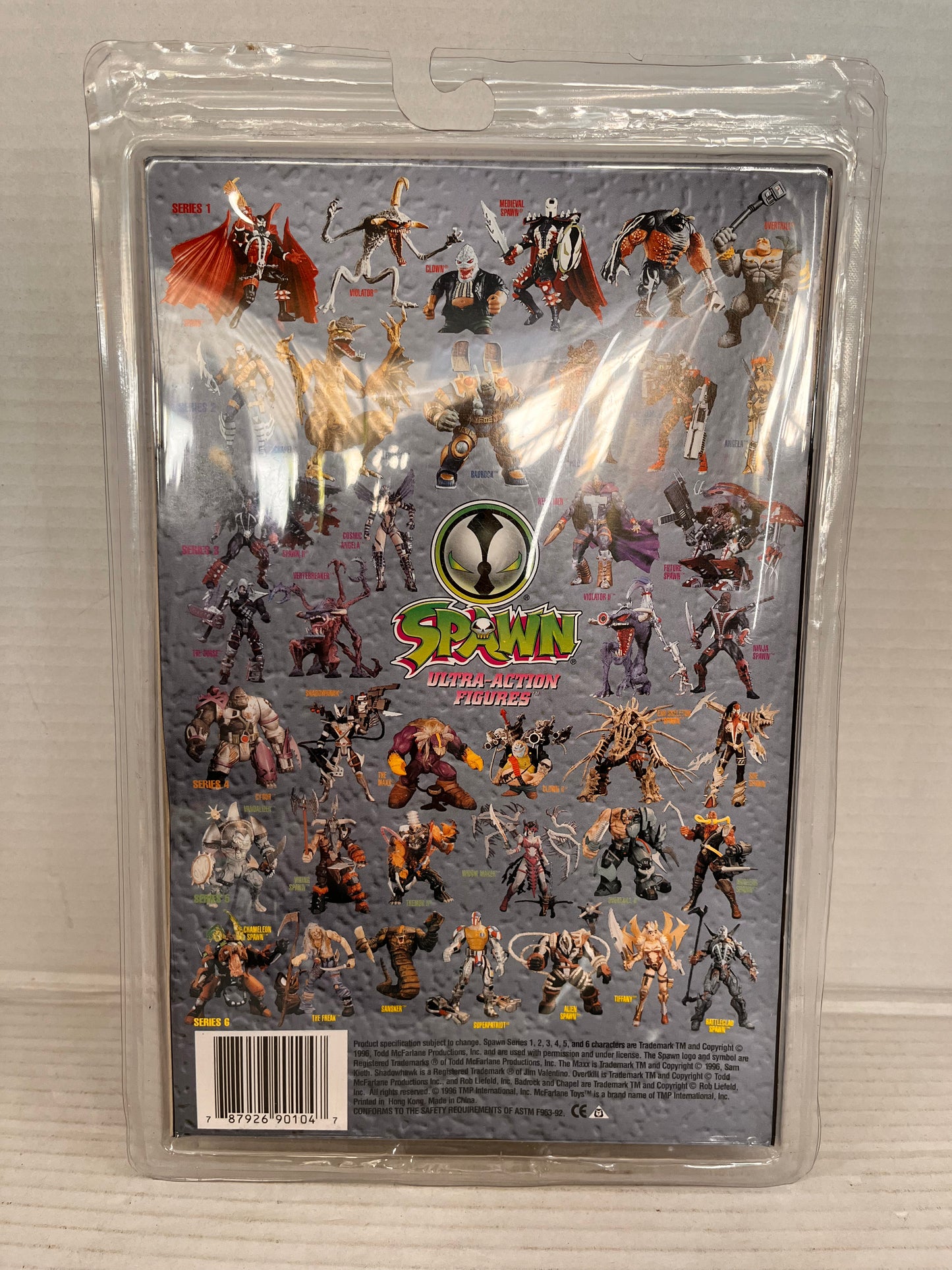 McFarlane Toys Spawn: VIOLATOR 5.5" Poseable Action Figure with Comic Book!