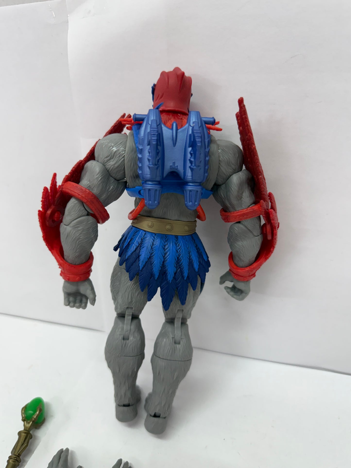 Masters of the Universe MOTU Masterverse STRATOS New Eternia Figure Complete