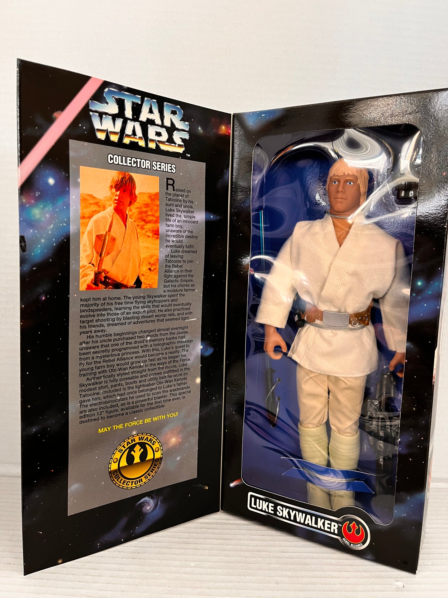 Star Wars Collector Series Luke Skywalker Action Figure 12" Hasbro 1996 Z2