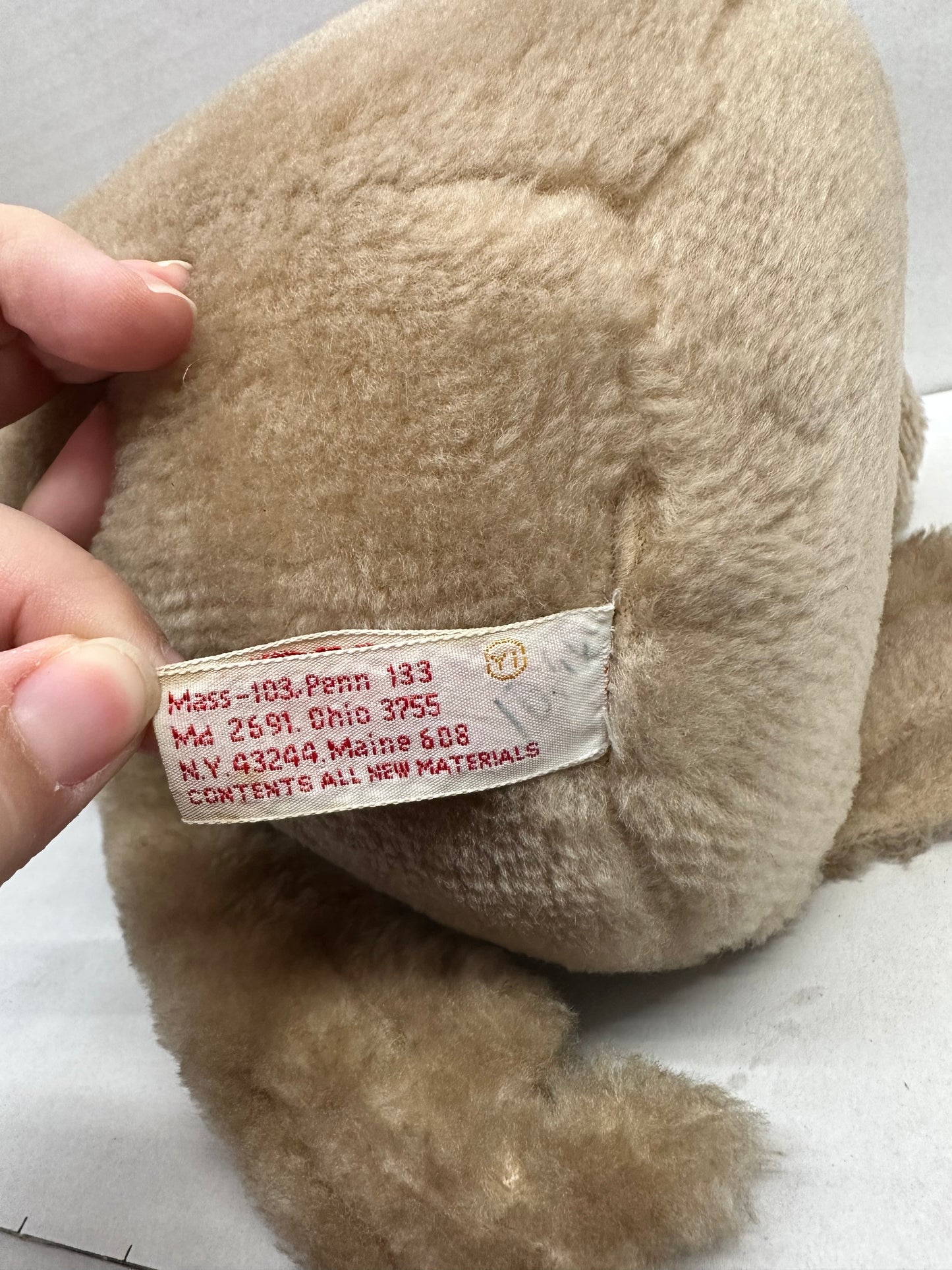 Vintage 1982 Showtime Kamar 12" E.T. Extra Terrestrial Plush Stuffed Animal