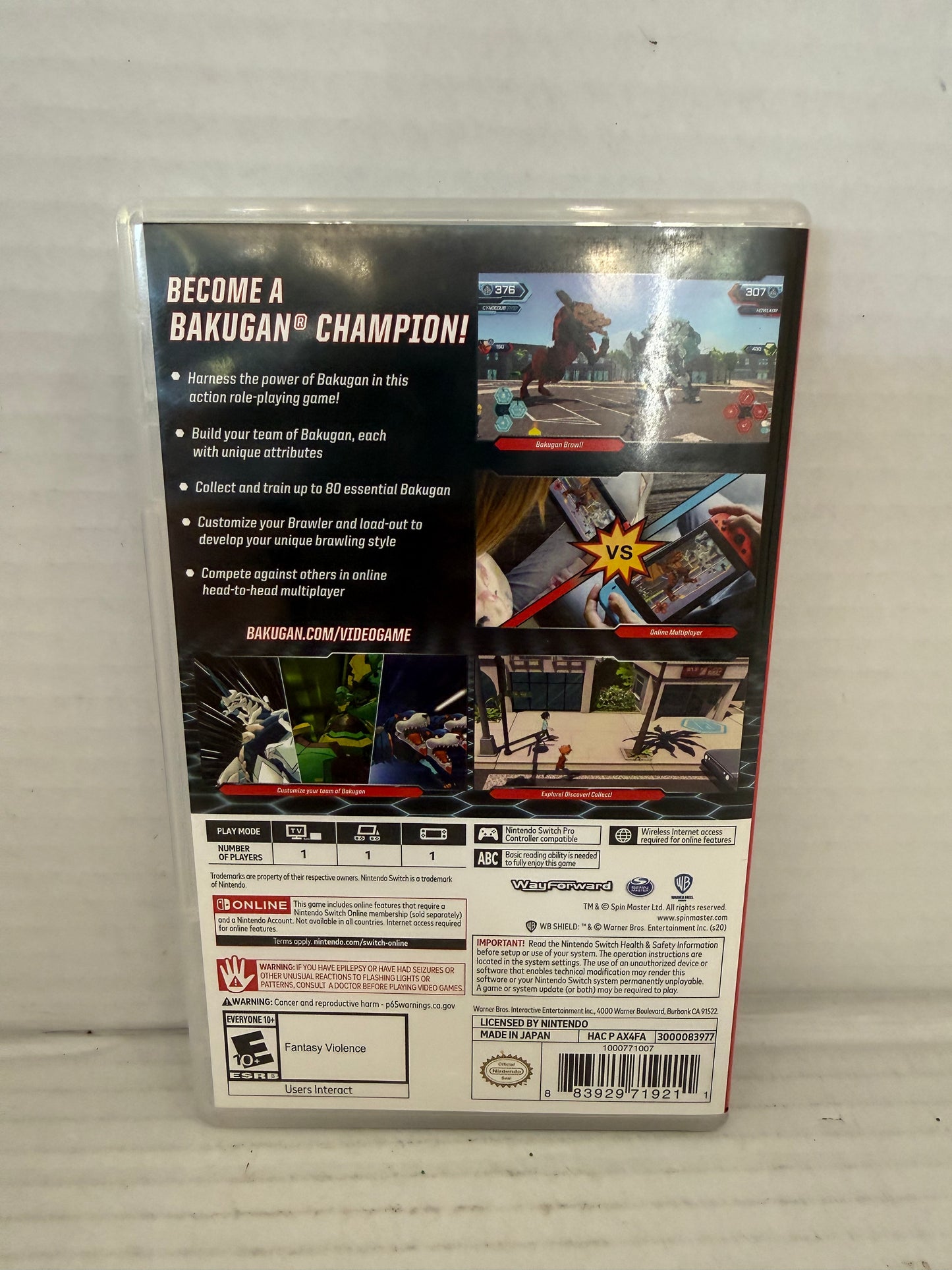Bakugan: Champions of Vestroia - Nintendo Switch