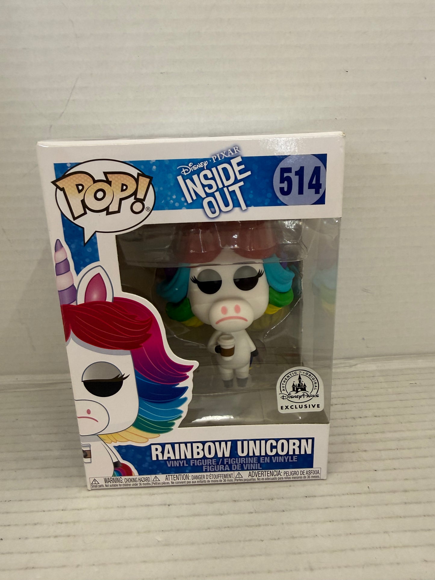 Pixar - Rainbow Unicorn - Disney (Exclusive) #514